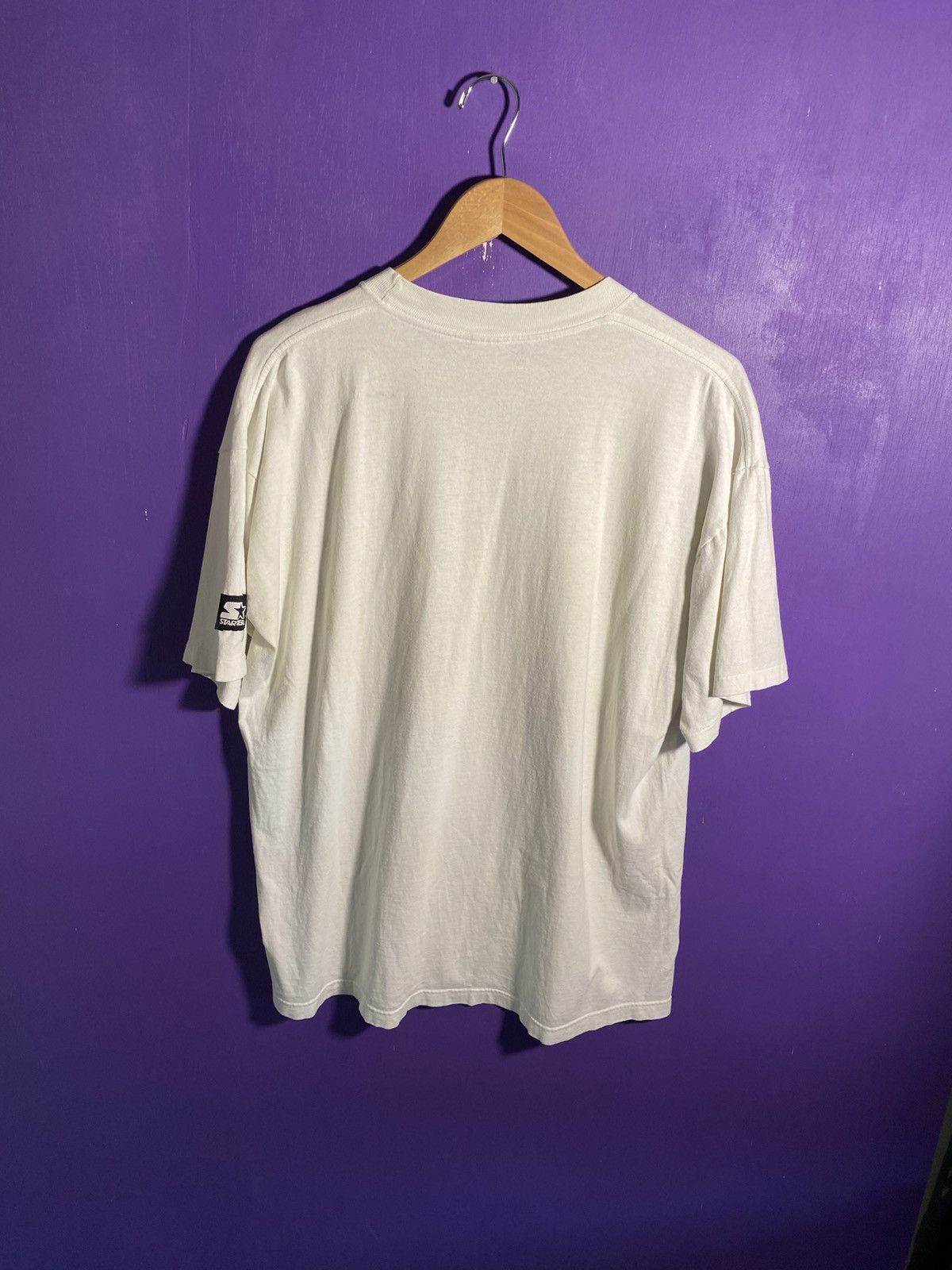 Starter Vintage 90s Starter Iowa Hawkeyes shockwave t-shirt Size US L / EU 52-54 / 3 - 2 Thumbnail