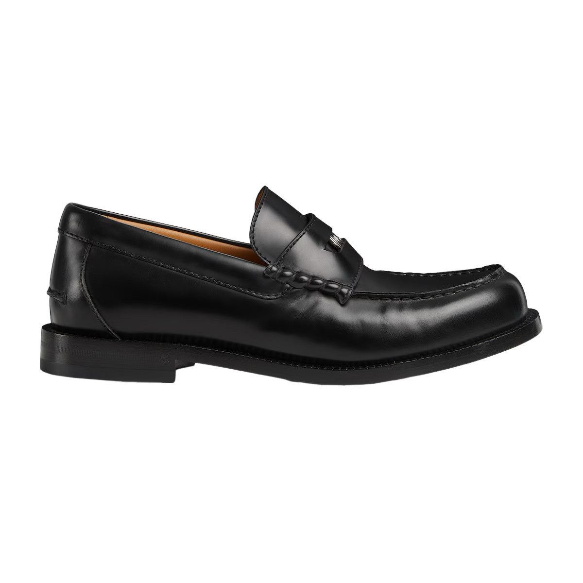 GUCCI $1200 Men's Black Leather Loafers New & Authentic (Men