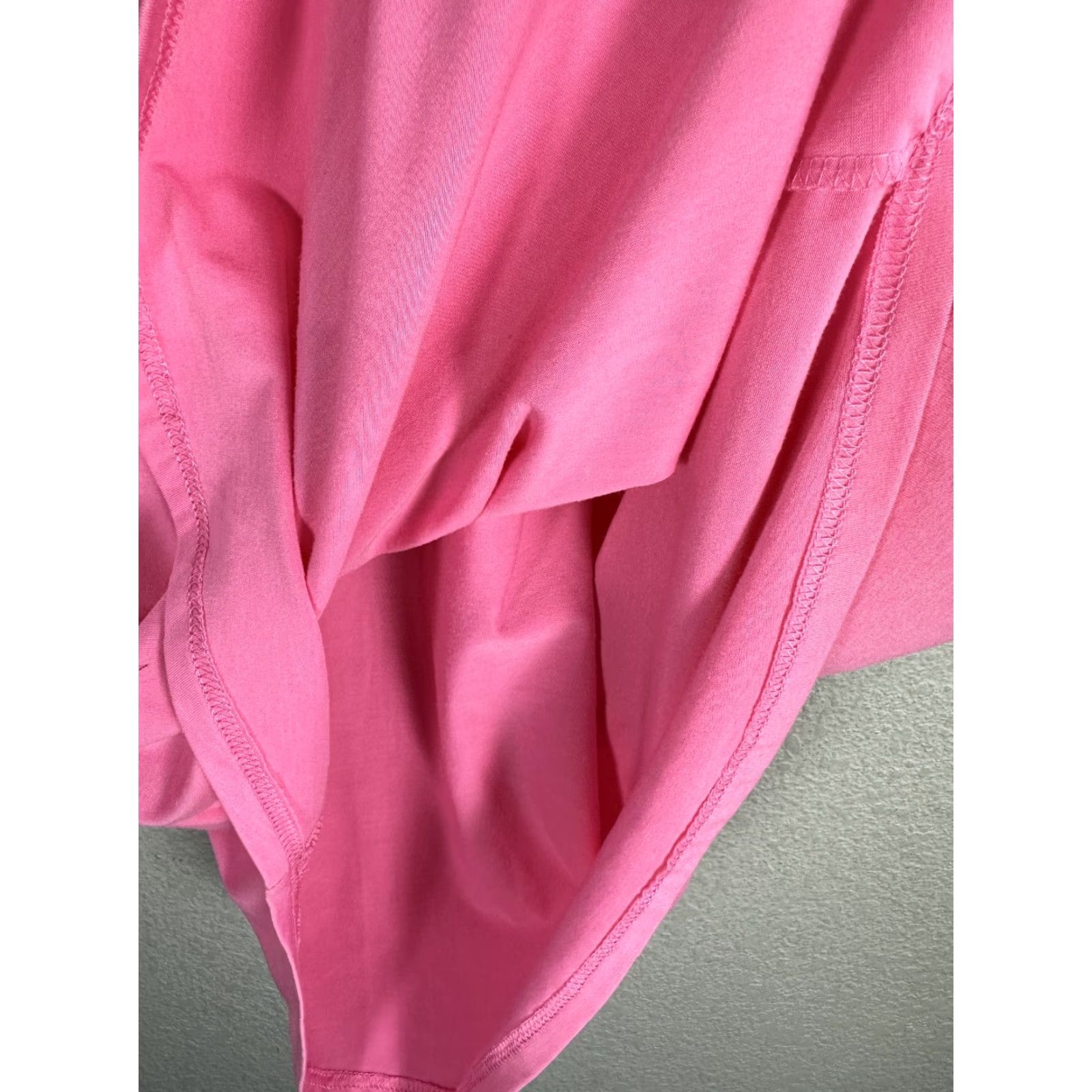 Soft Surroundings Womens Soft Surroundings Tank Dress Sleeveless Pink M Casual Drawstring Sleeveless Scoop Neck Size M / US 6-8 / IT 42-44 - 5 Thumbnail