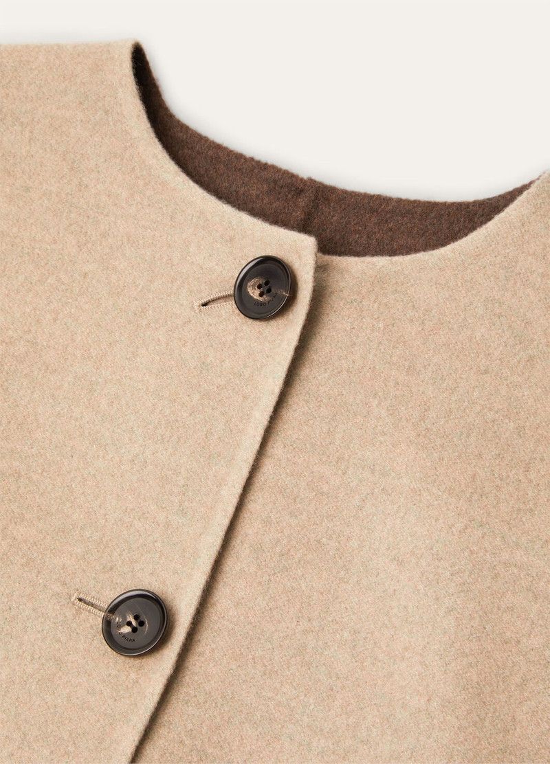 Loro Piana o1srvl11e0526 FAP3160 Navid Jacket in Beige/Brown Size M / US 6-8 / IT 42-44 - 7 Thumbnail