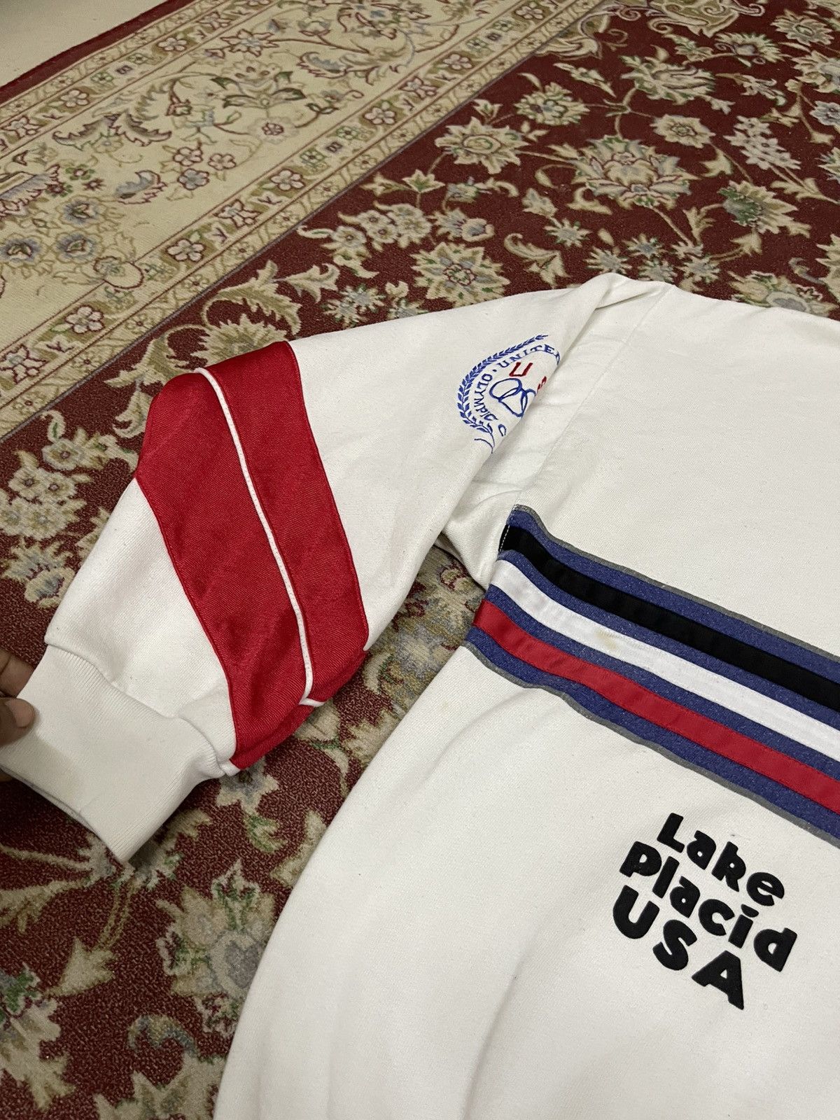 Adidas VINTAGE 1980 ADIDAS LAKE PLACID OLYMPICS SWEATSHIRT OVP Size US XL / EU 56 / 4 - 15 Thumbnail