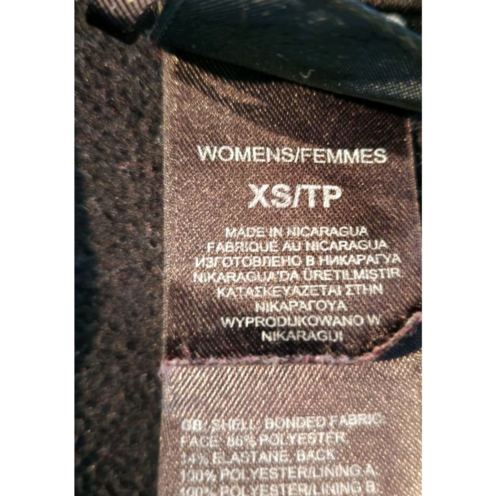The North Face The North Face Soft Shell Jacket Womens XS Gray Camouflage Zip Windbreaker Regular Mid-Length Long Sleeve Size XS / US 0-2 / IT 36-38 - 6 Thumbnail