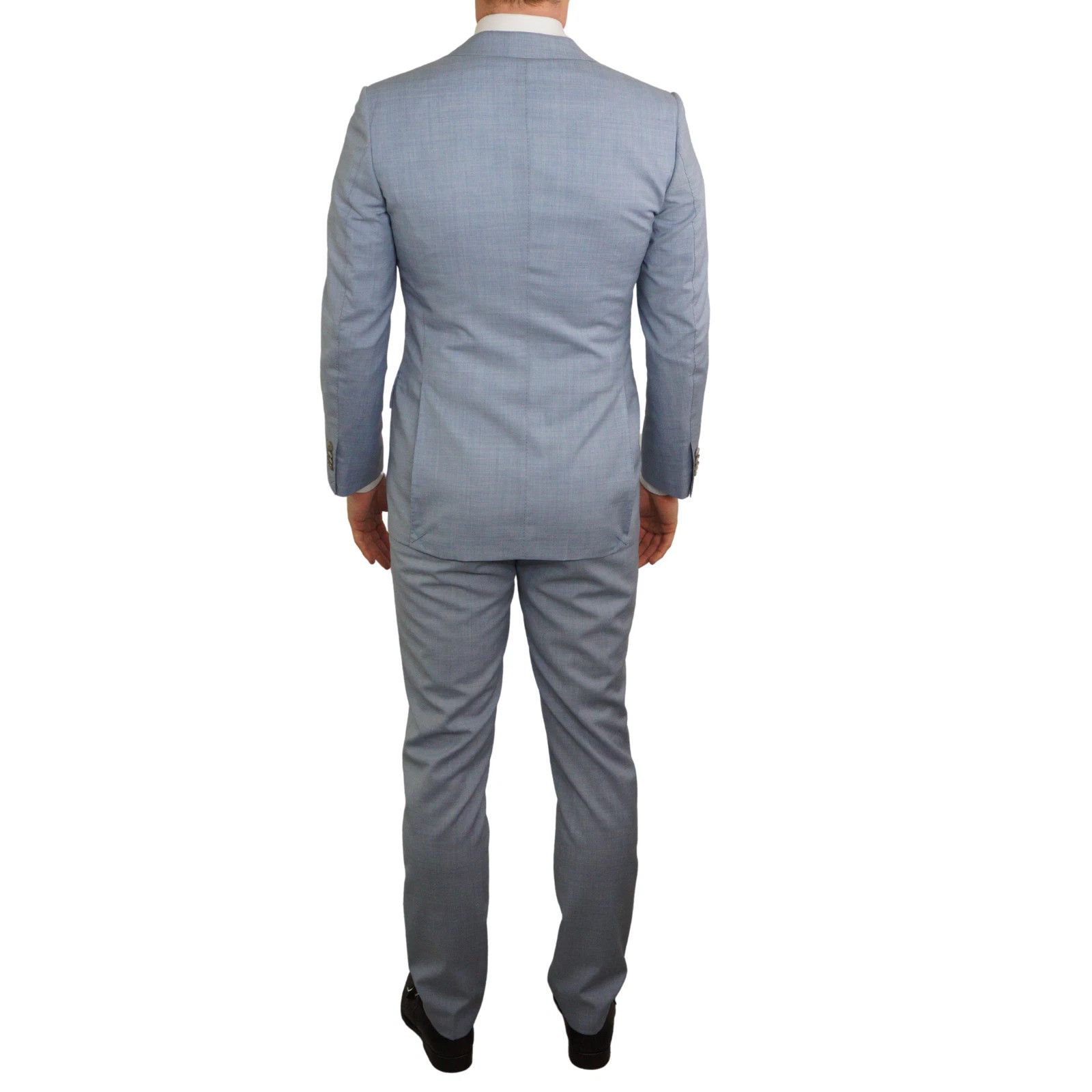 Suitsupply Men Suitsupply Suit Blue Lazio Tropical blue Angelico US40L Size 40L - 3 Thumbnail