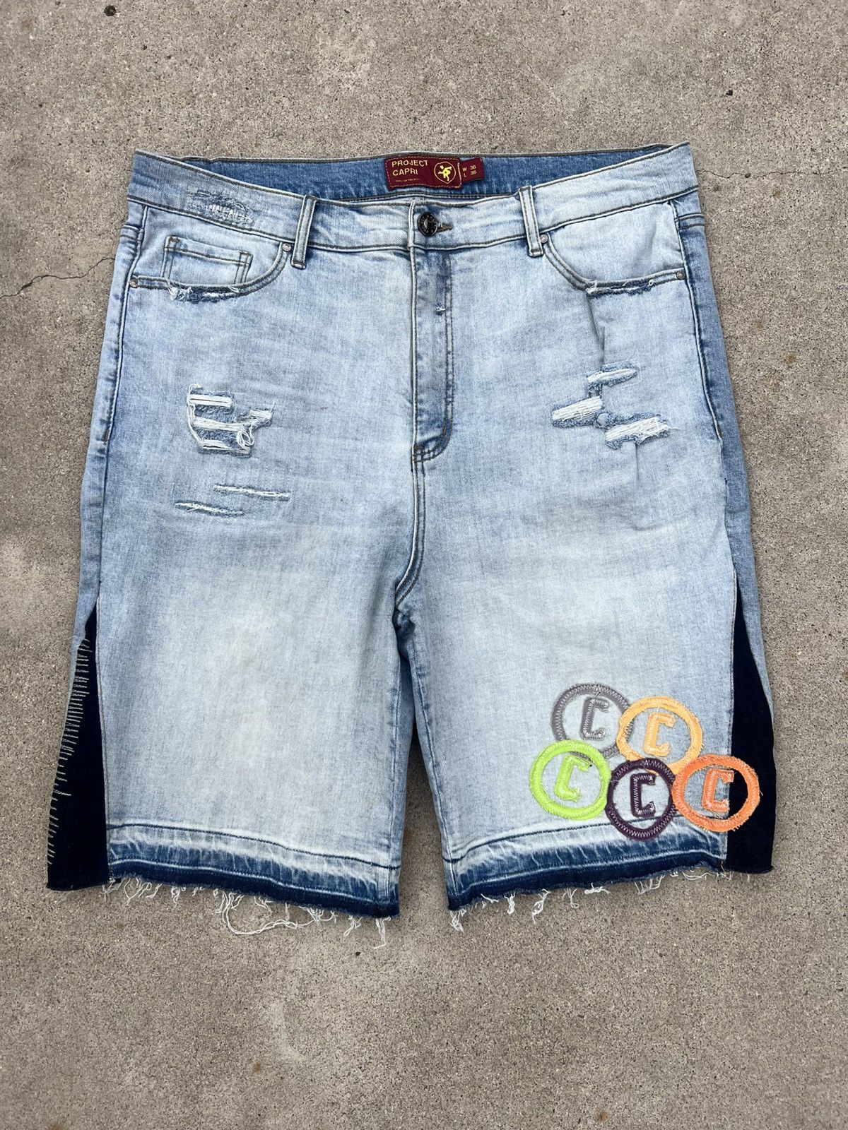 Other Project capri multicolor jorts Size US 36 / EU 52 - 1 Thumbnail