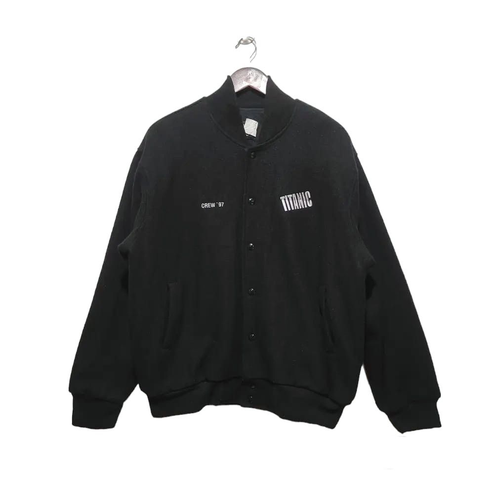 Vintage Vintage 1997 Titanic Movie Promo Wool Jacket Crew Size US XL / EU 56 / 4 - 1 Thumbnail