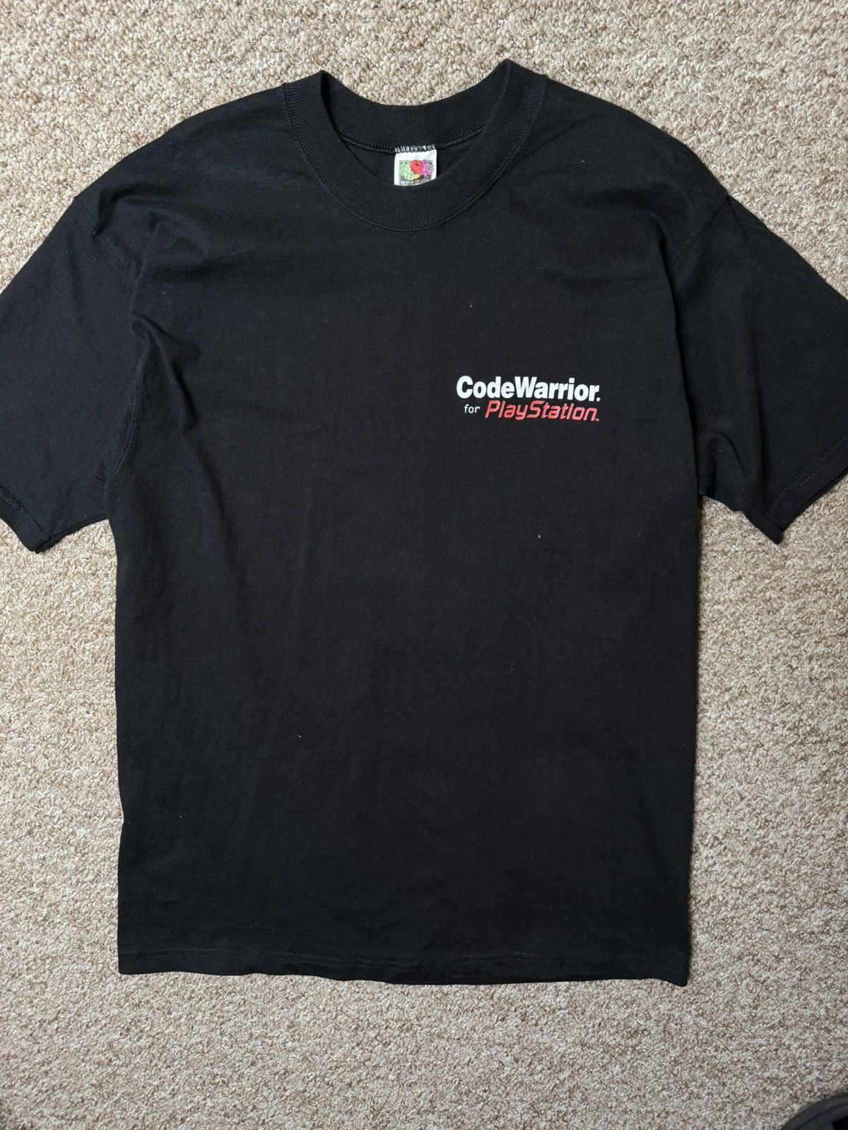 Fruit Of The Loom Vintage PlayStation CodeWarrior Developer T-Shirt L Rare 90s Size US L / EU 52-54 / 3 - 1 Thumbnail