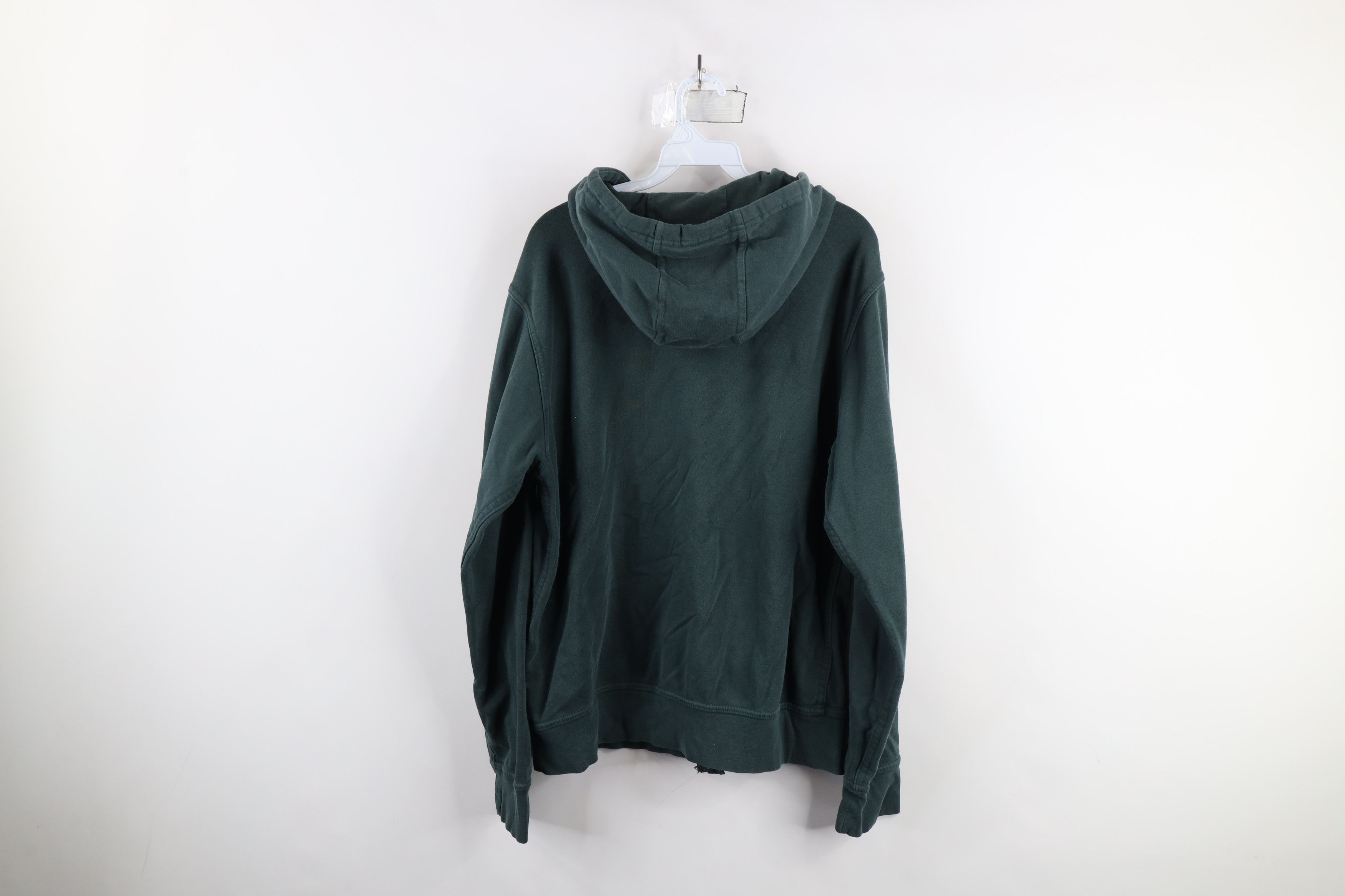 The North Face × Vintage Vintage The North Face Spell Big Logo Full Zip Hoodie Green Size US M / EU 48-50 / 2 - 10 Thumbnail