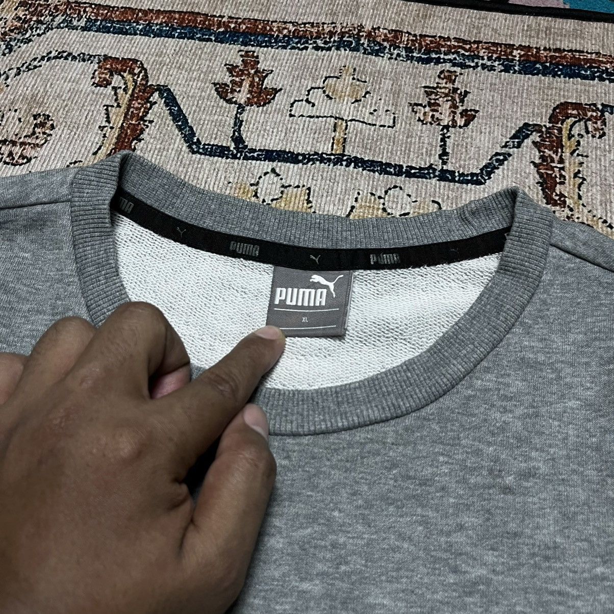 Puma Sweatshirts Puma Small Logo Print Size US XL / EU 56 / 4 - 3 Thumbnail