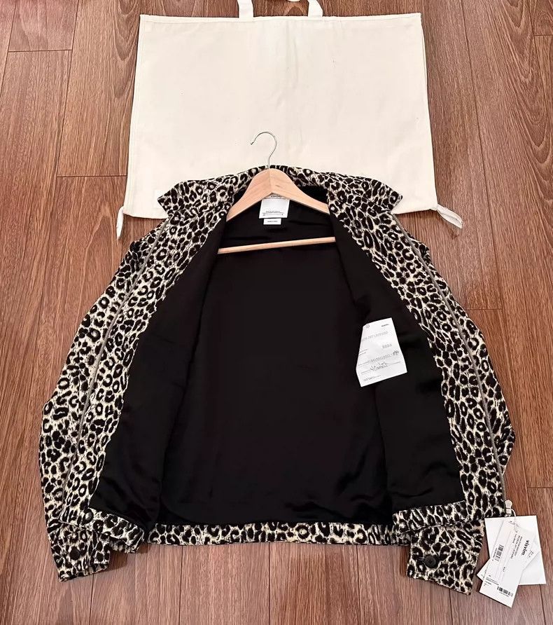 Visvim VISVIM Leopard Print Silk Jacket-2506 Size US S / EU 44-46 / 1 - 3 Thumbnail