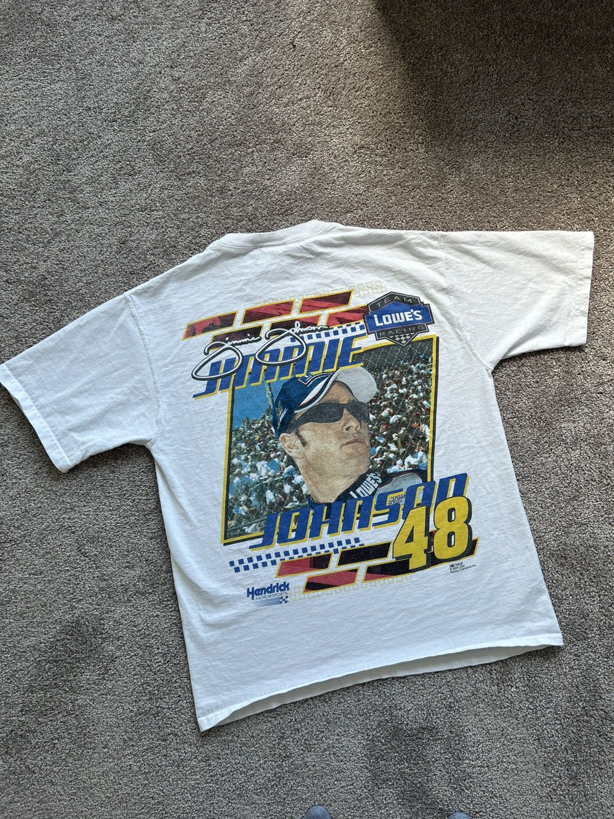 NASCAR × Vintage 2004 Jimmy Johnson Graphic Tee Size US S / EU 44-46 / 1 - 6 Thumbnail