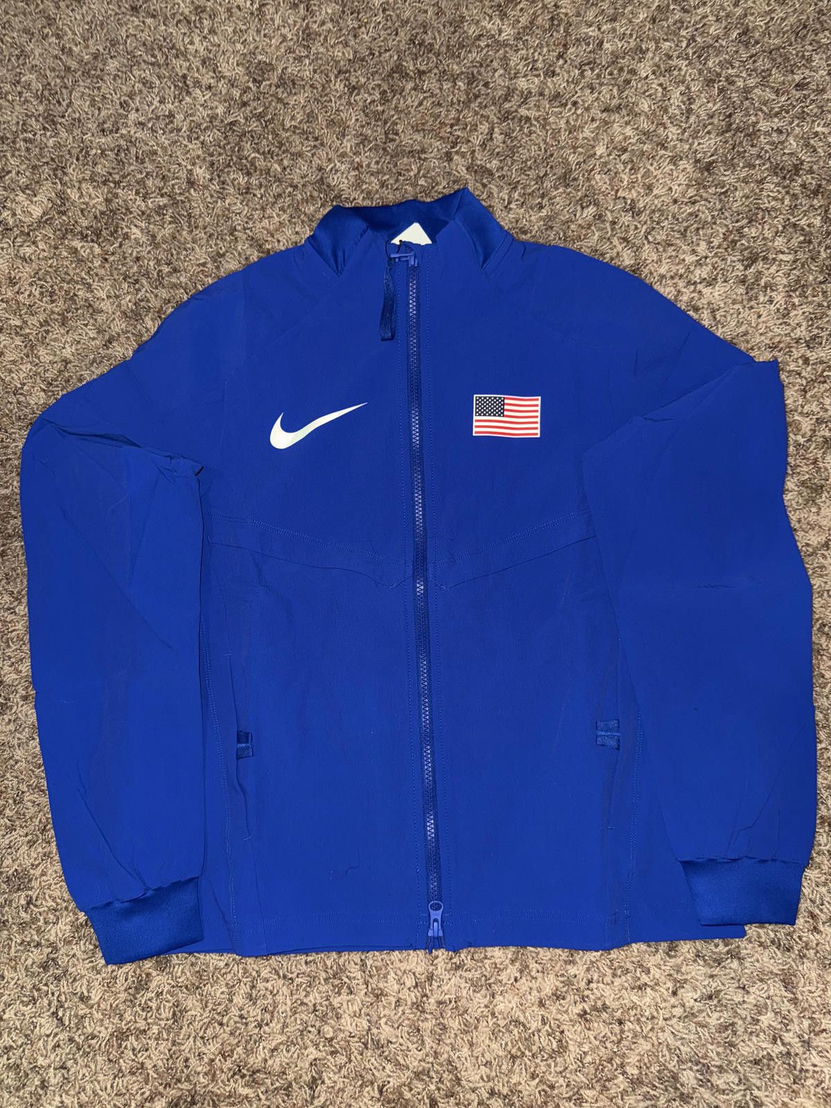 Nike Nike Women’s Pro Elite Olympic Team USA Team Issued Track Jacket Sample Size XS / US 0-2 / IT 36-38 - 1 Thumbnail