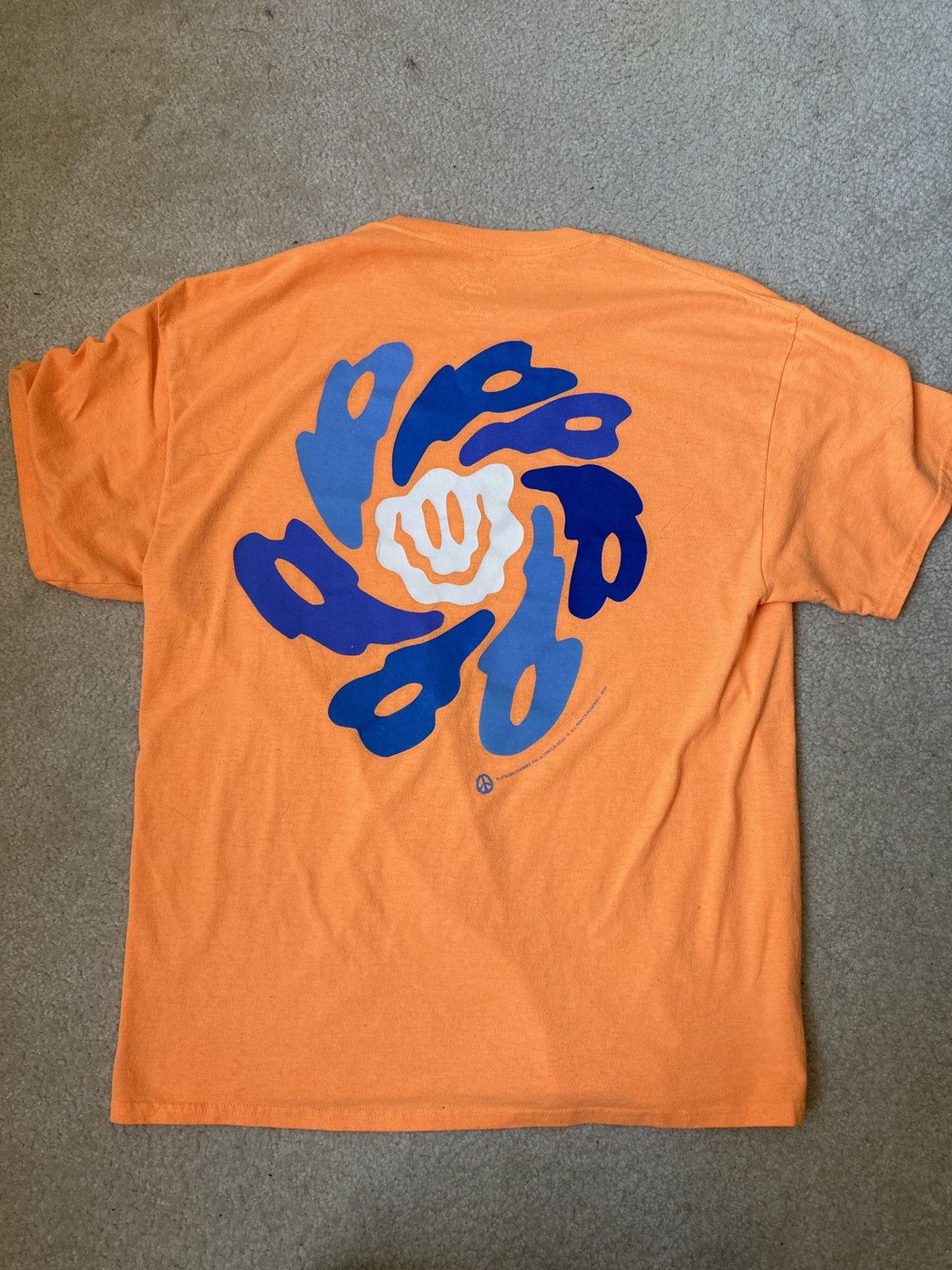 Flatbush Zombies Flatbush Zombies Orange Sherbert T Shirt - XL Size US XL / EU 56 / 4 - 2 Thumbnail
