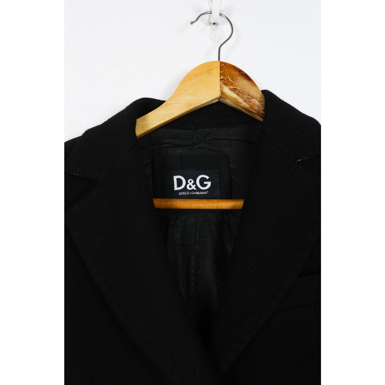 Dolce & Gabbana Dolce & Gabbana Wool Coat Black 42 size Size M / US 6-8 / IT 42-44 - 2 Thumbnail