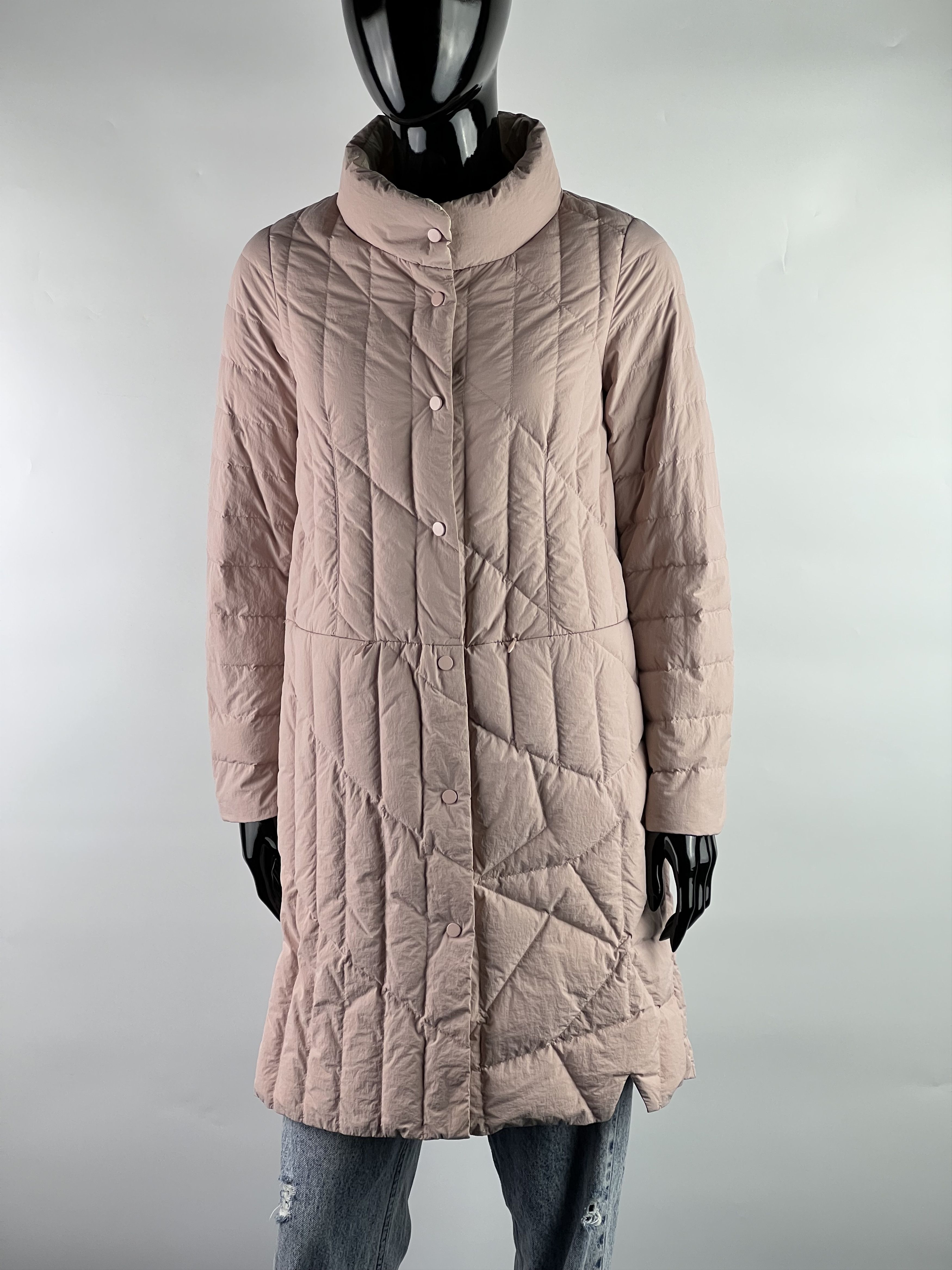 Designer × Japanese Brand Quilted Puffer Down Jacket Size XS/S Size S / US 4 / IT 40 - 1 Thumbnail