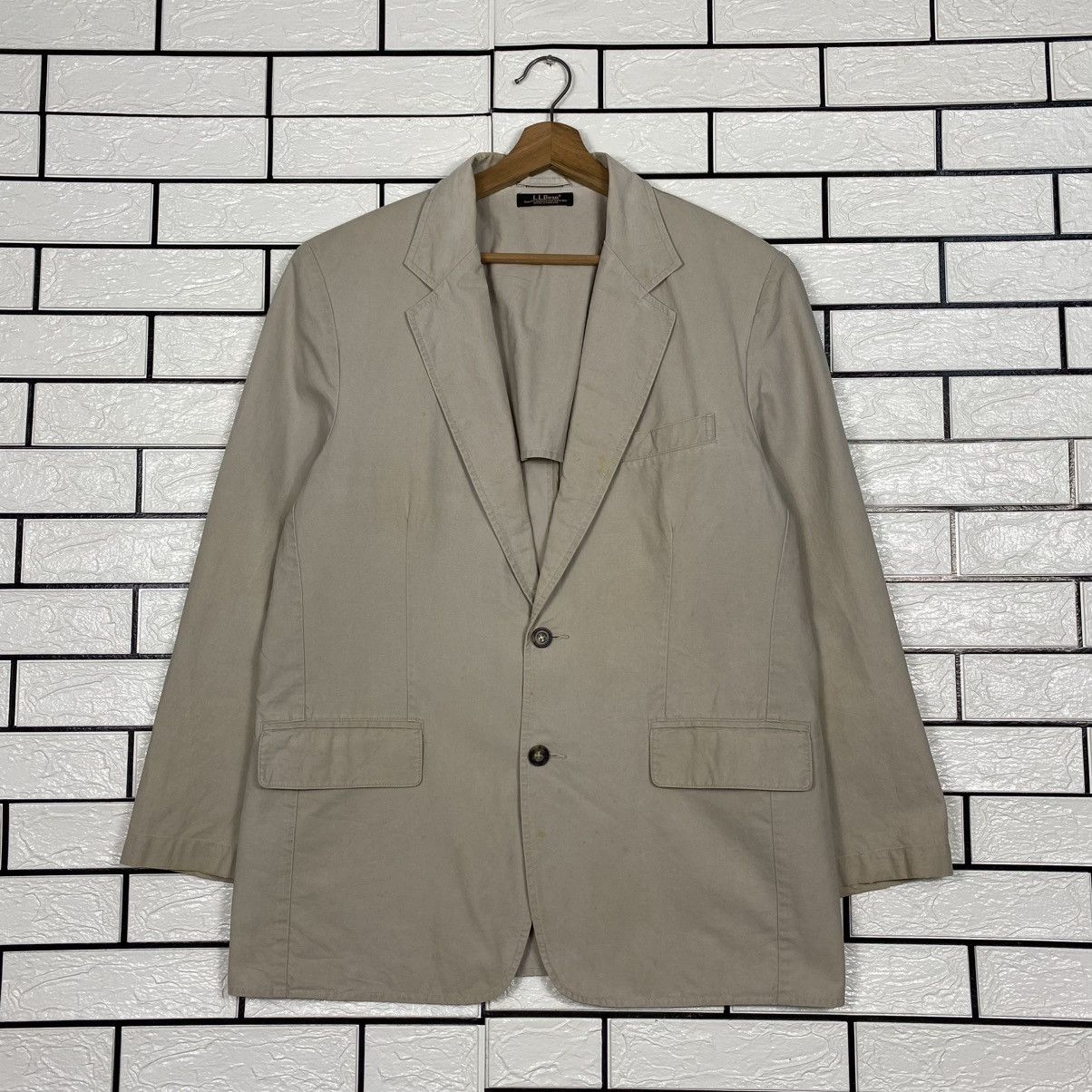 Japanese Brand 📌Vintage Chore Work Jacket Duck Canvas L.L.Bean Size US M / EU 48-50 / 2 - 2 Thumbnail