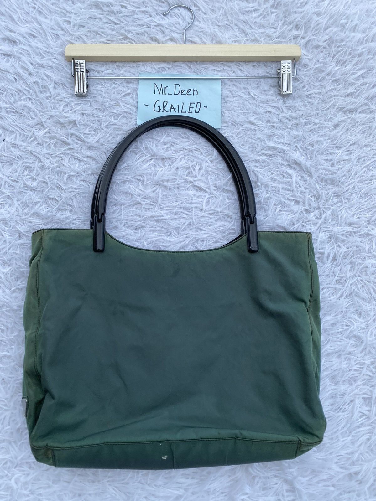 Prada Rare Vintage 1998 PRADA 100% Authentic Tote Bag Size ONE SIZE - 25 Thumbnail