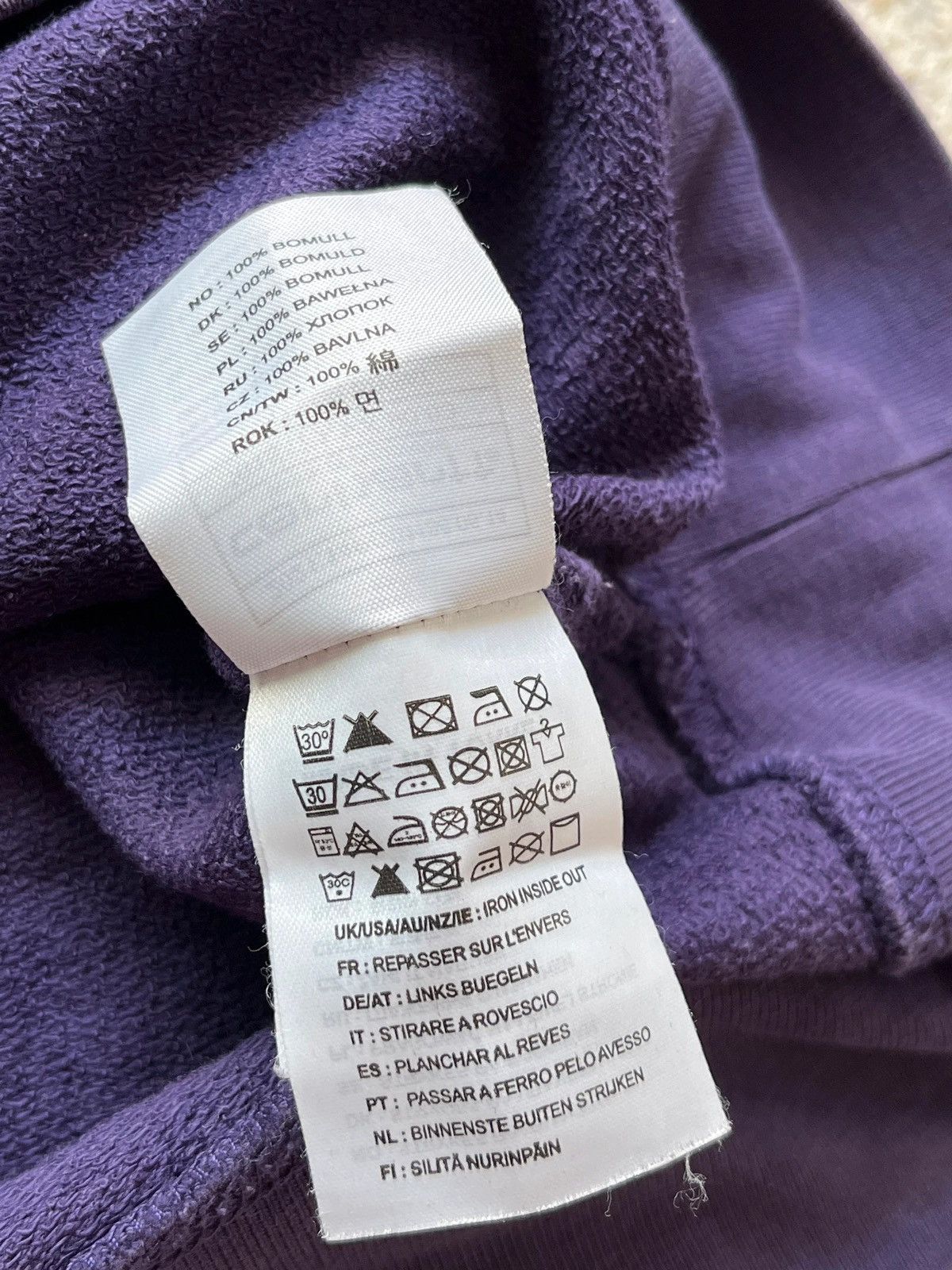 Carhartt Carhartt 2014 Purple Sweatshirts Crewneck College Sweat Size US S / EU 44-46 / 1 - 12 Thumbnail