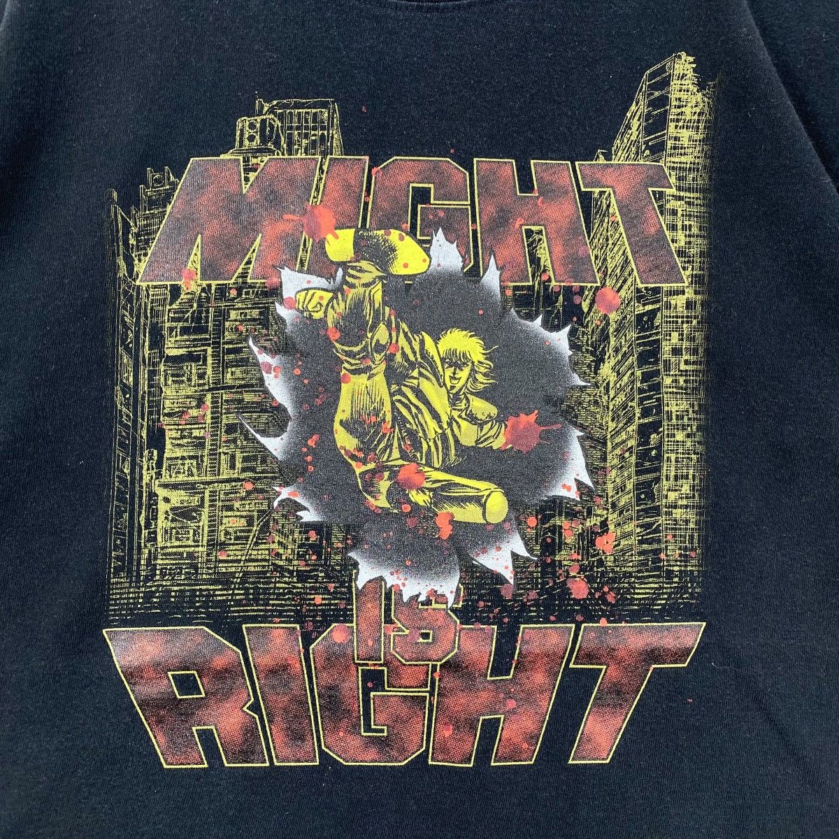 Anime × Japanese Brand × Vintage Vintage 00's HOKUTO NO KEN Fist Of The North Star Anime Tee Size US L / EU 52-54 / 3 - 2 Thumbnail
