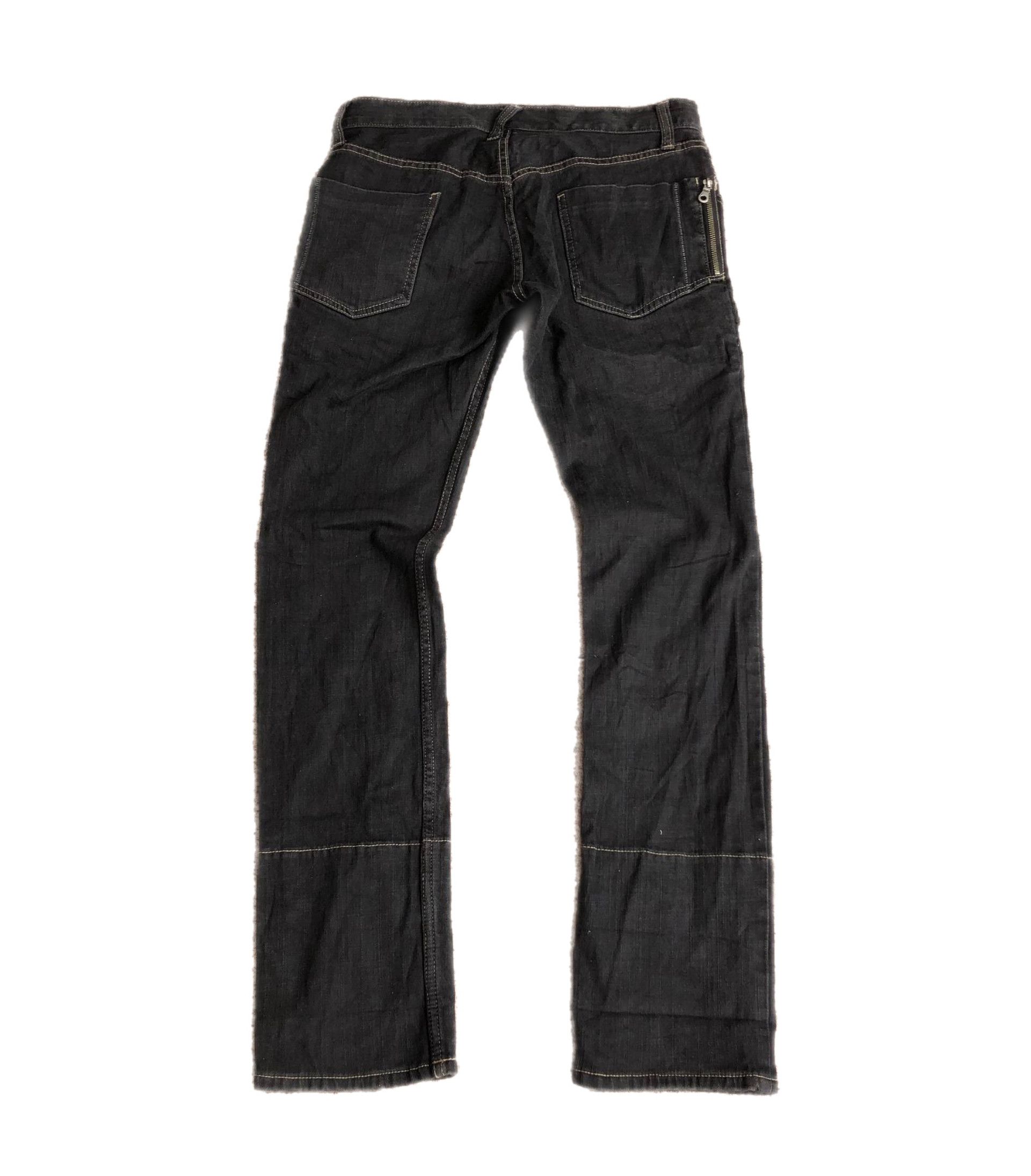 If Six Was Nine PPFM Zipper Riders Jeans Size US 32 / EU 48 - 2 Thumbnail