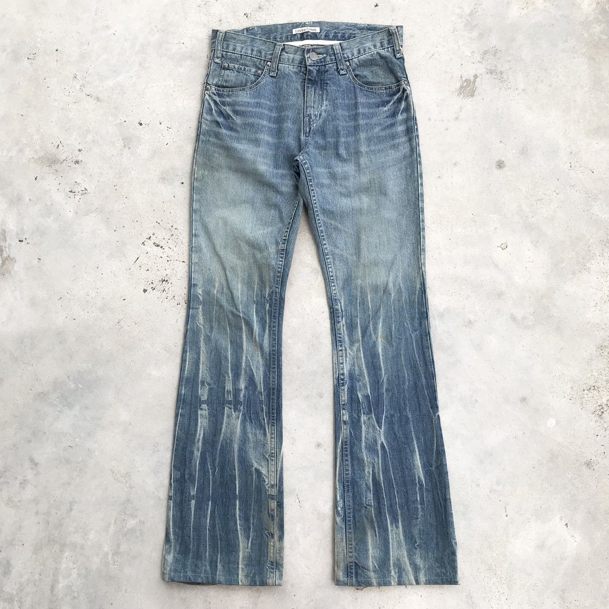 Y2K London Denim / Hysteric Glamour Style Flare Jeans Denim