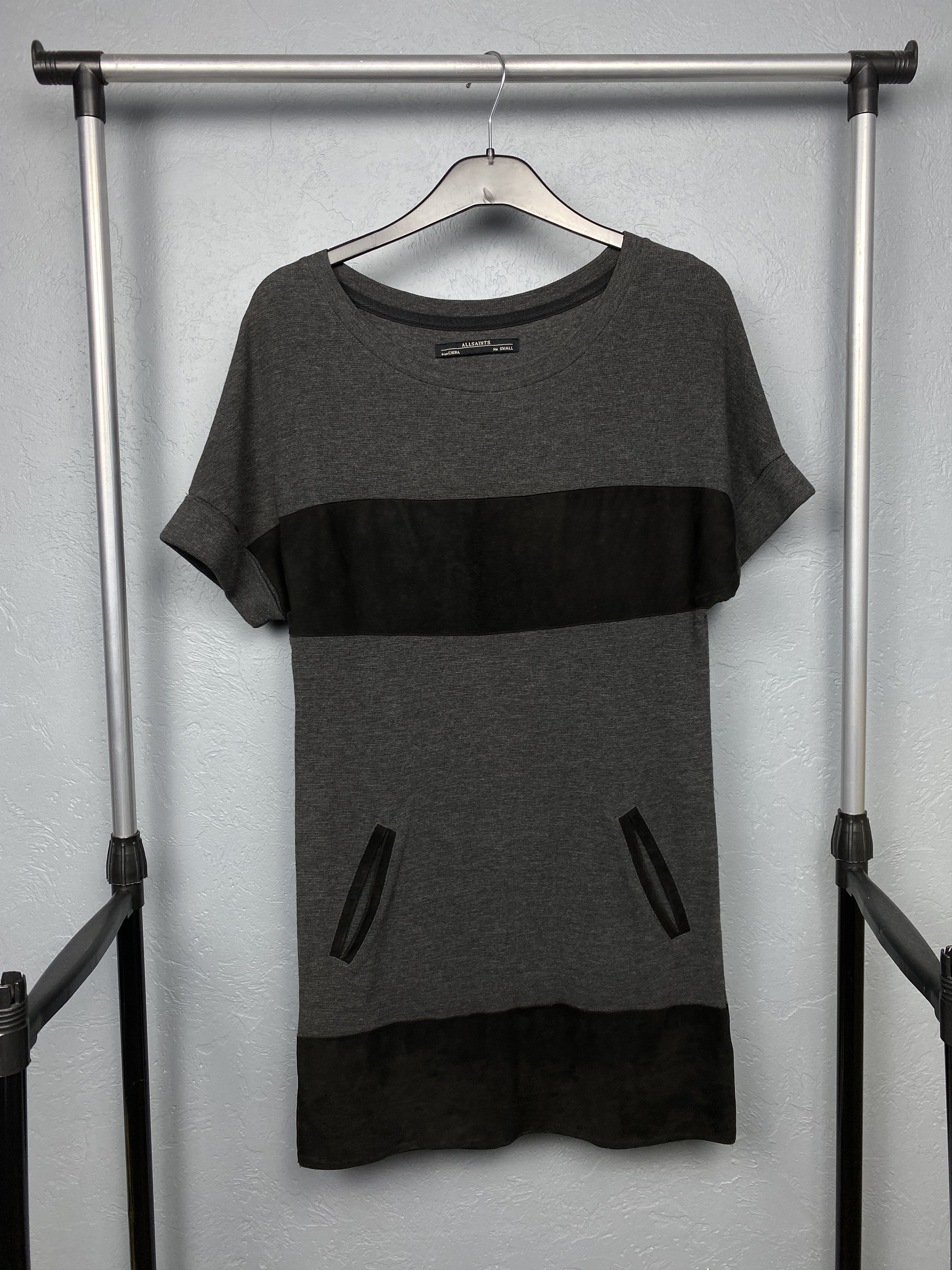 Allsaints Allsaints Womens Diego Tee Dress Size S / US 4 / IT 40 - 1 Thumbnail