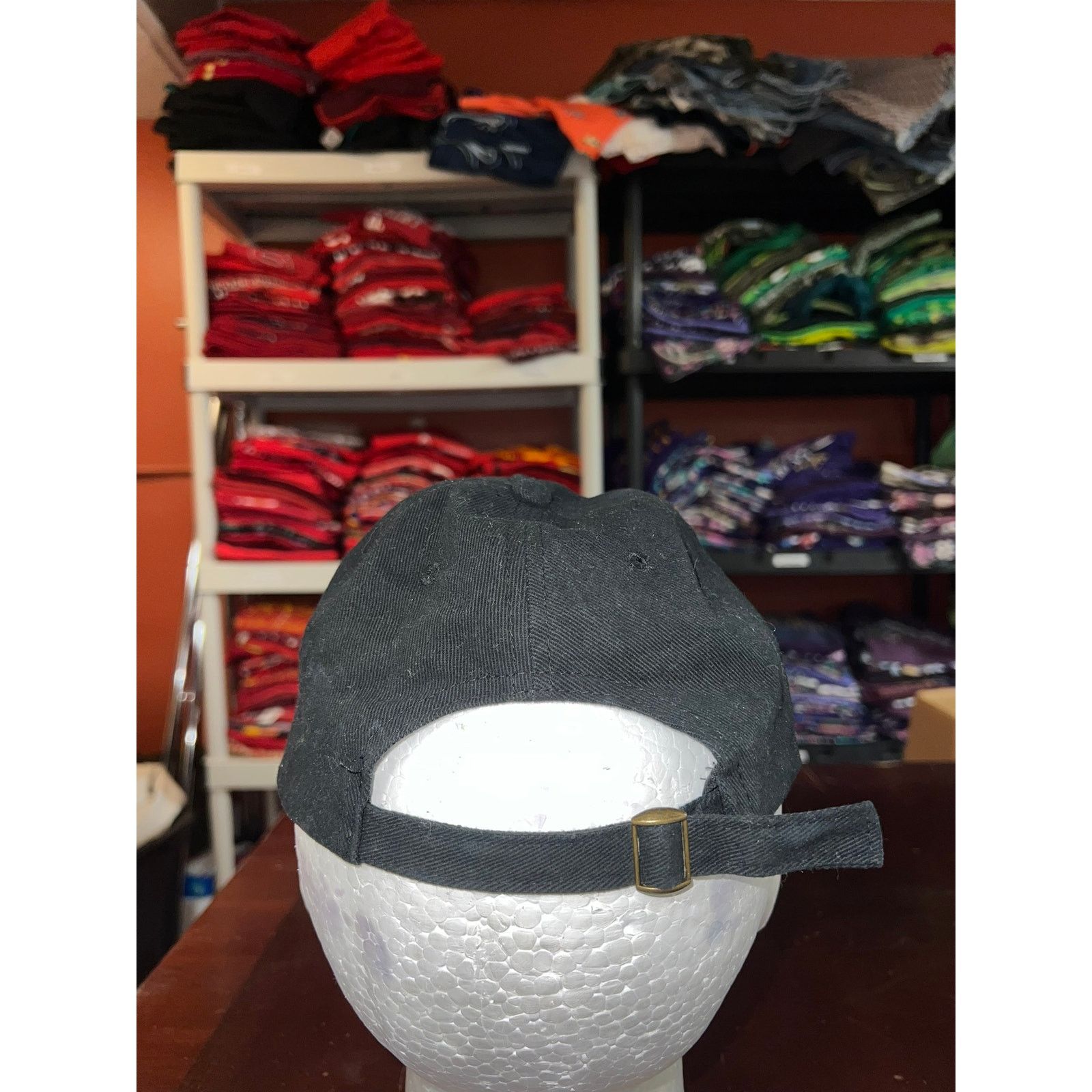 Apple Apple Computer Hat Black White Logo Cap Headwear Promo OS Size ONE SIZE - 4 Thumbnail