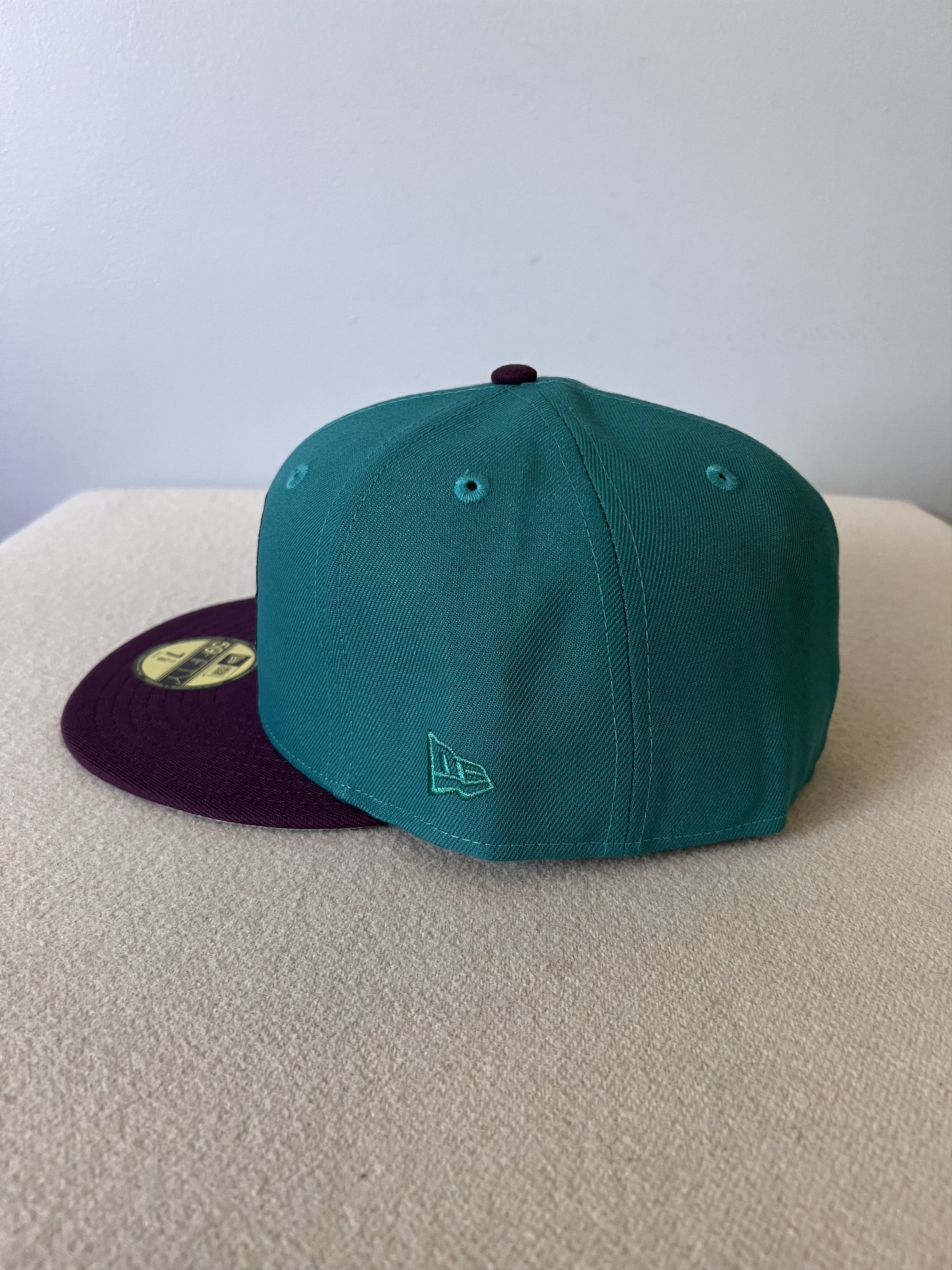 Hat Club 7 7/8 Hat Club New Era 59FIFTY Anaheim Ducks Mascot Hat Size ONE SIZE - 2 Thumbnail