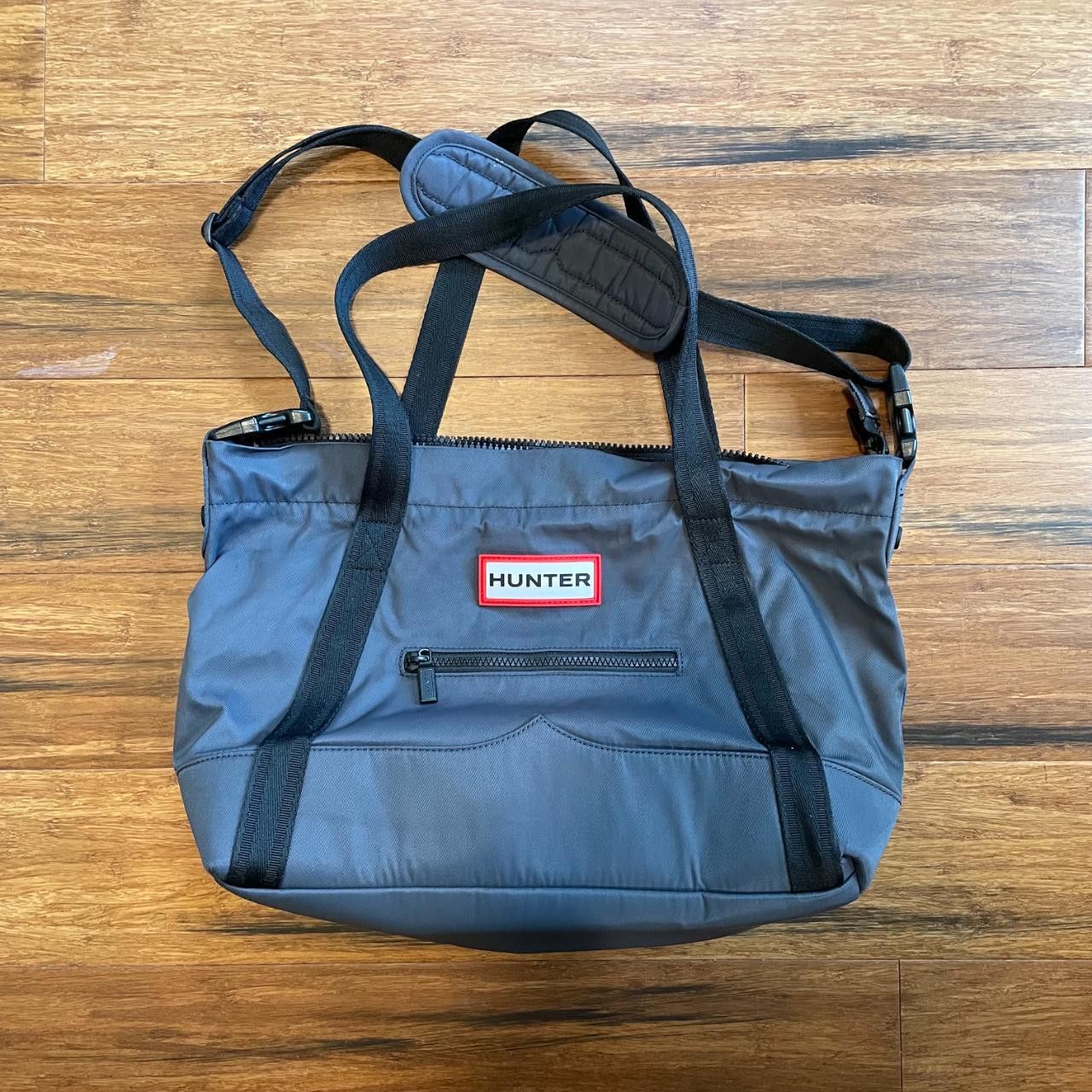 Hunter Hunter Large Nylon Top Clip Tote / Messenger Bag Size ONE SIZE - 3 Thumbnail