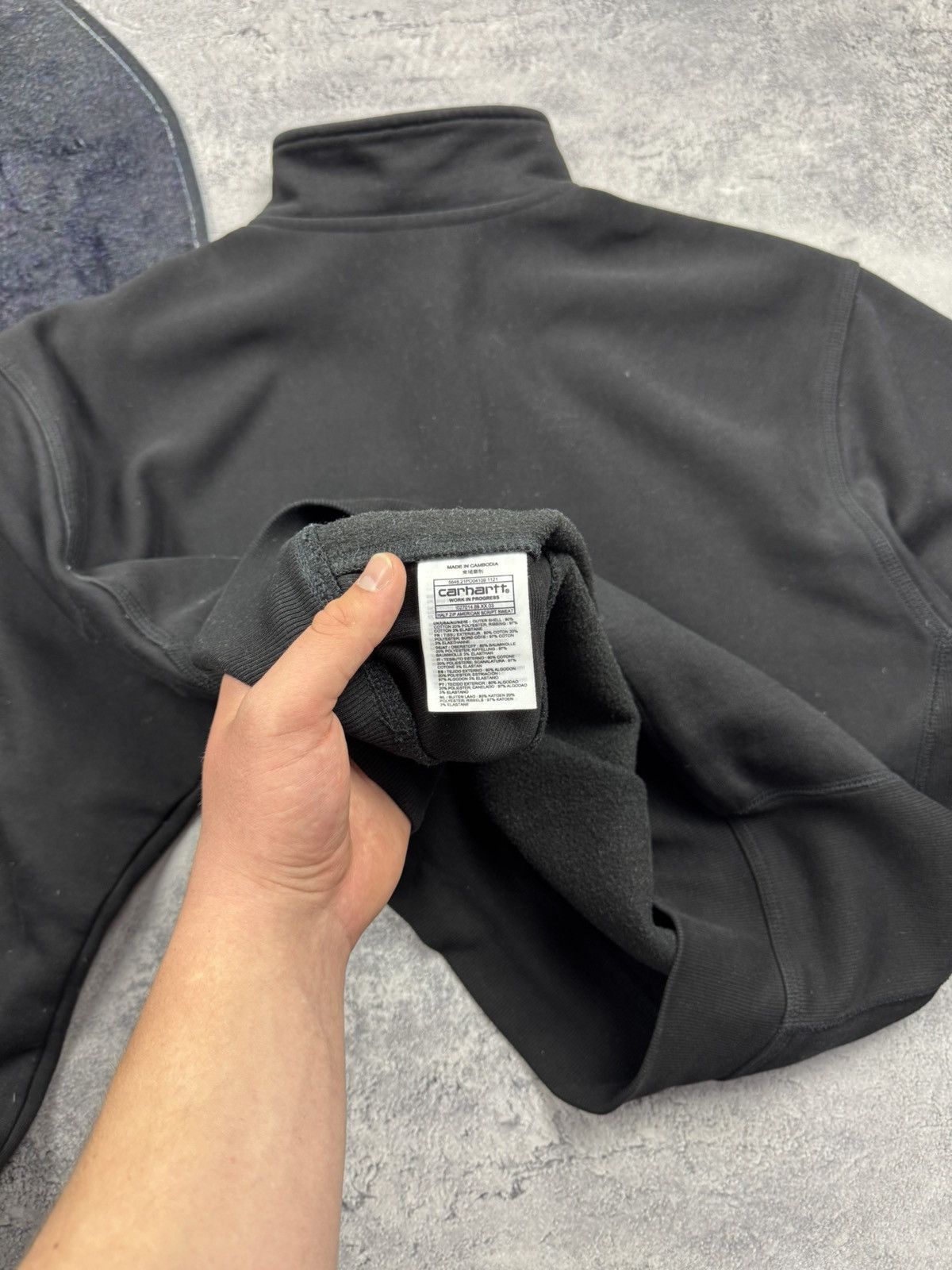 Carhartt Rare Vintage 1/3 Zip Sweatshirt Carhartt Small Logo Y2K Size US L / EU 52-54 / 3 - 13 Thumbnail