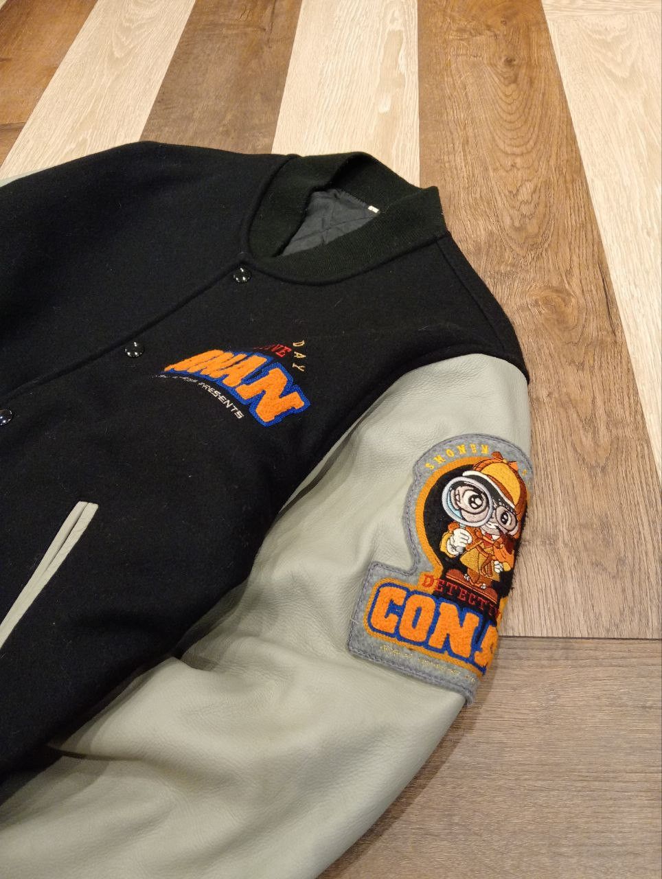 Japanese Brand DETECTIVE CONAN 14TH LIMITED STADIUM JACKET Size US L / EU 52-54 / 3 - 3 Thumbnail