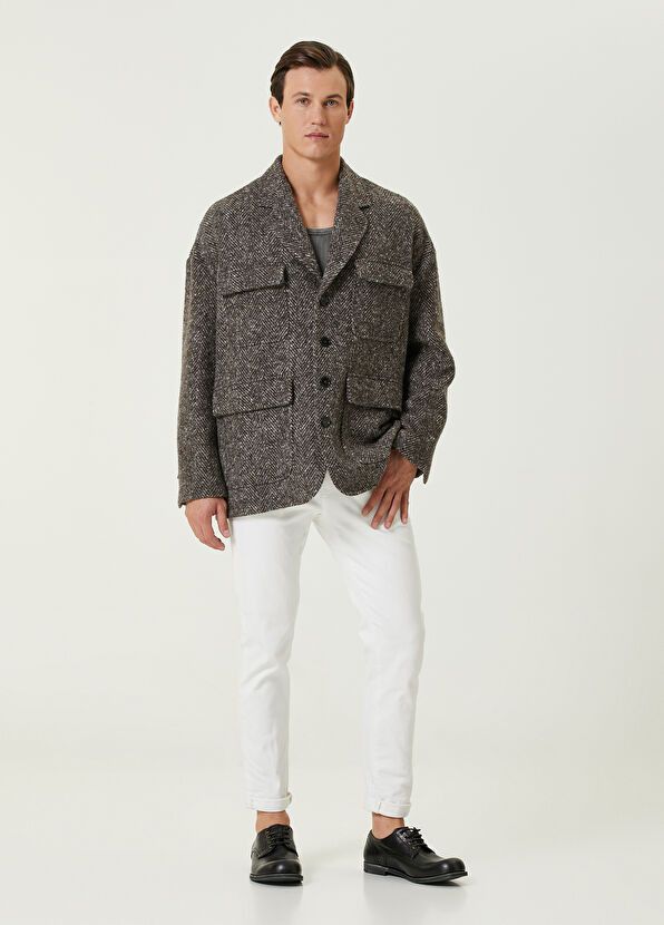 Dolce & Gabbana o1y0125 Blazer in Grey Size US L / EU 52-54 / 3 - 2 Thumbnail