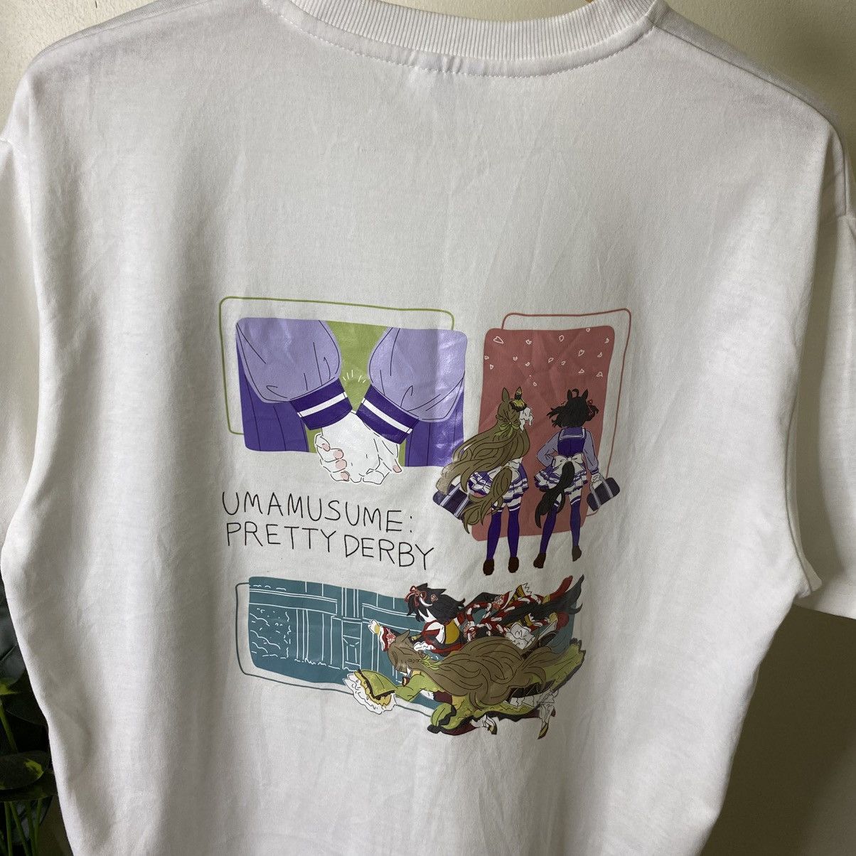 Japanese Brand Umamusume: Pretty Derby Japanese Mobile Games Promo Tee Size US L / EU 52-54 / 3 - 2 Thumbnail