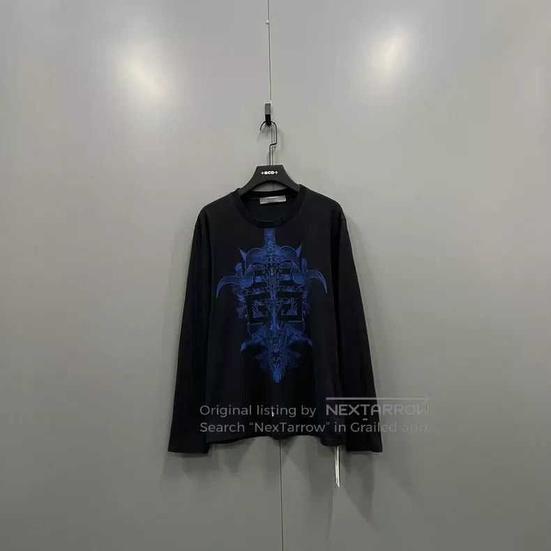 Givenchy Givenchy Front Totem印花 Long Sleeve XL Size Size US XL / EU 56 / 4 - 1 Thumbnail