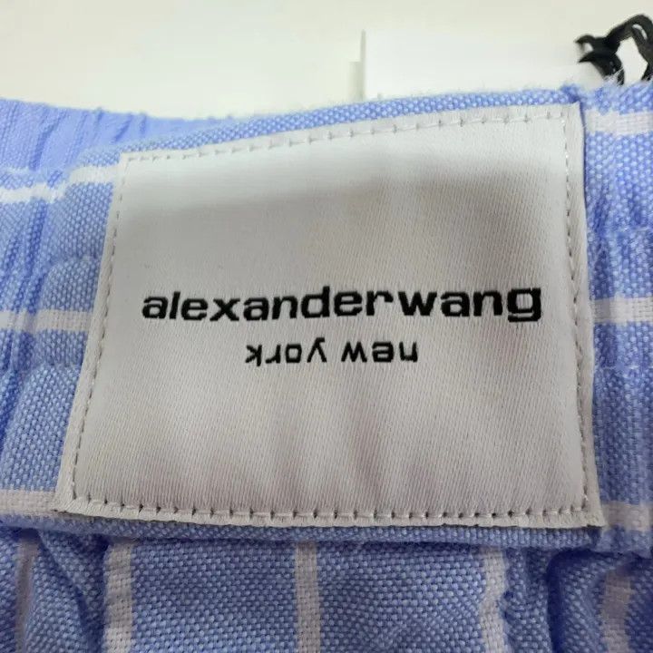 Alexander Wang Alexander Wang SS23 Logo Print Striped Shorts - Size 30" / US 8 / IT 44 - 2 Thumbnail