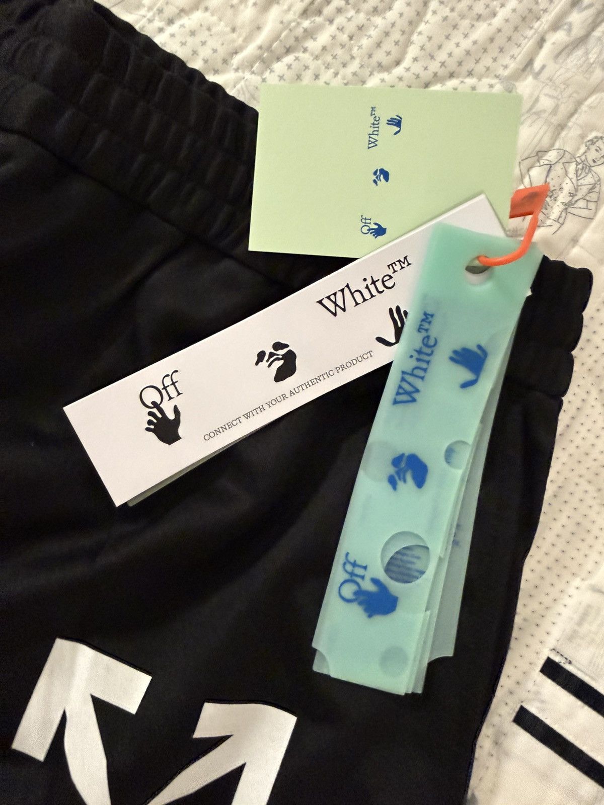 Off-White Off-White Single Arrow Track pant- Black- L Size US 34 / EU 50 - 4 Thumbnail