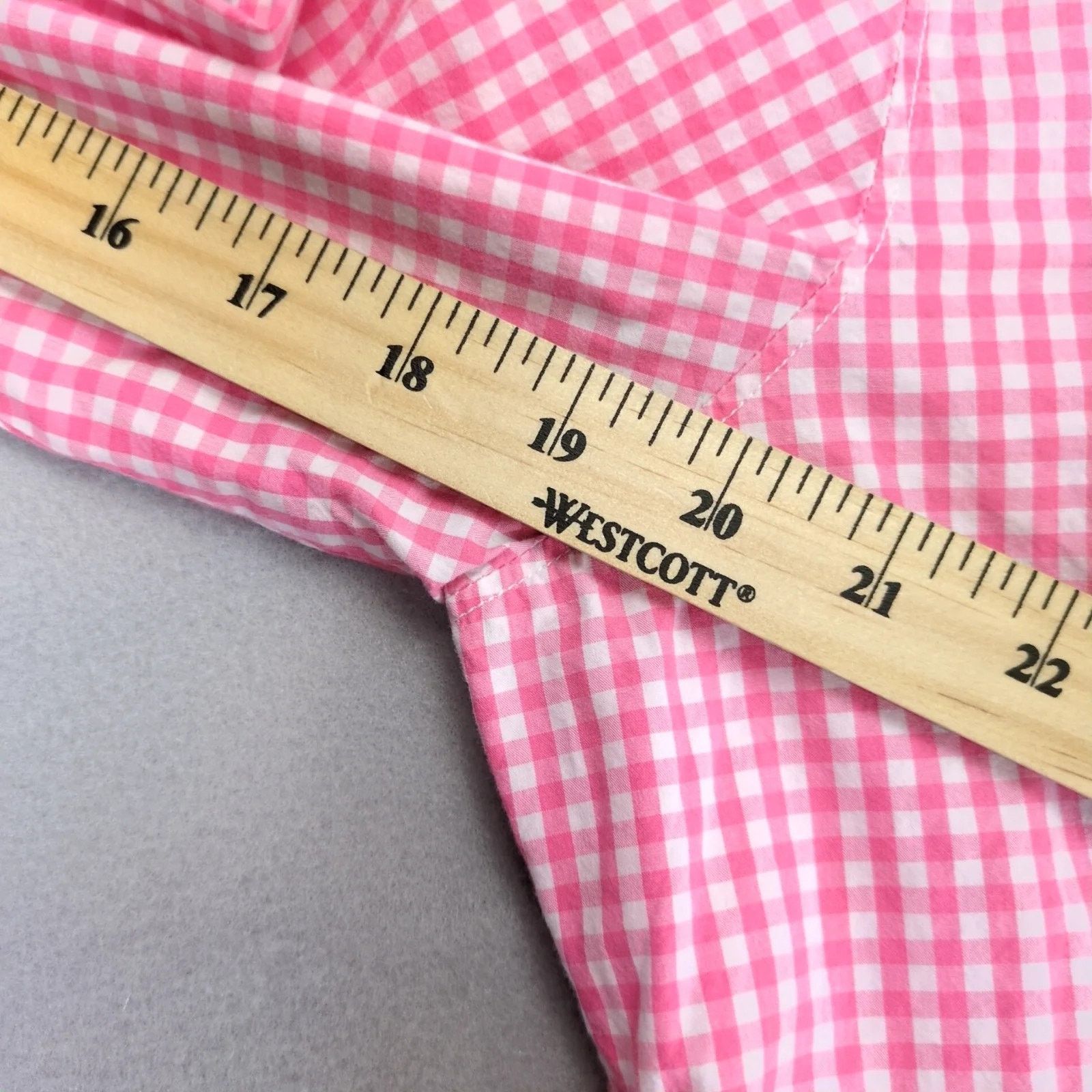 Other Simply Southern Pink Gingham Button Down Shirt Women's S Size S / US 4 / IT 40 - 7 Thumbnail