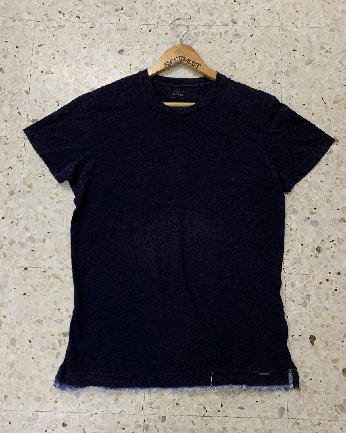 Designer × Diesel × Vintage VINTAGE DIESEL JEANS DESIGN TEE Size M / US 6-8 / IT 42-44 - 1 Thumbnail