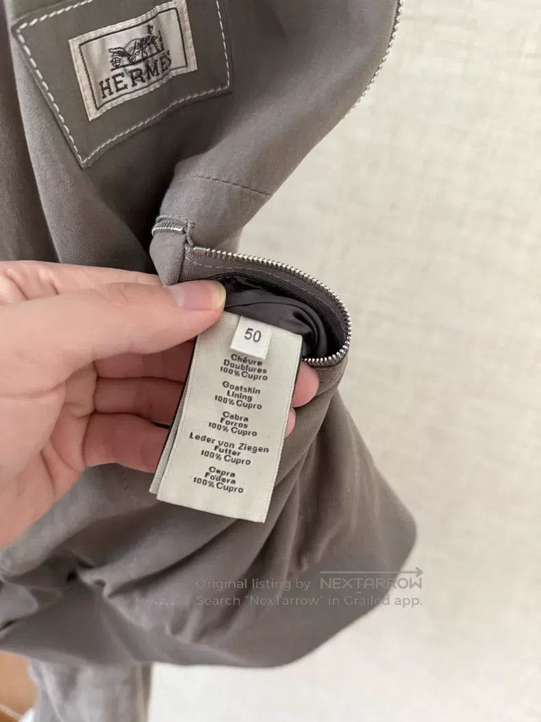 Hermes Hermes Men's Leather Jacket Size US M / EU 48-50 / 2 - 8 Thumbnail