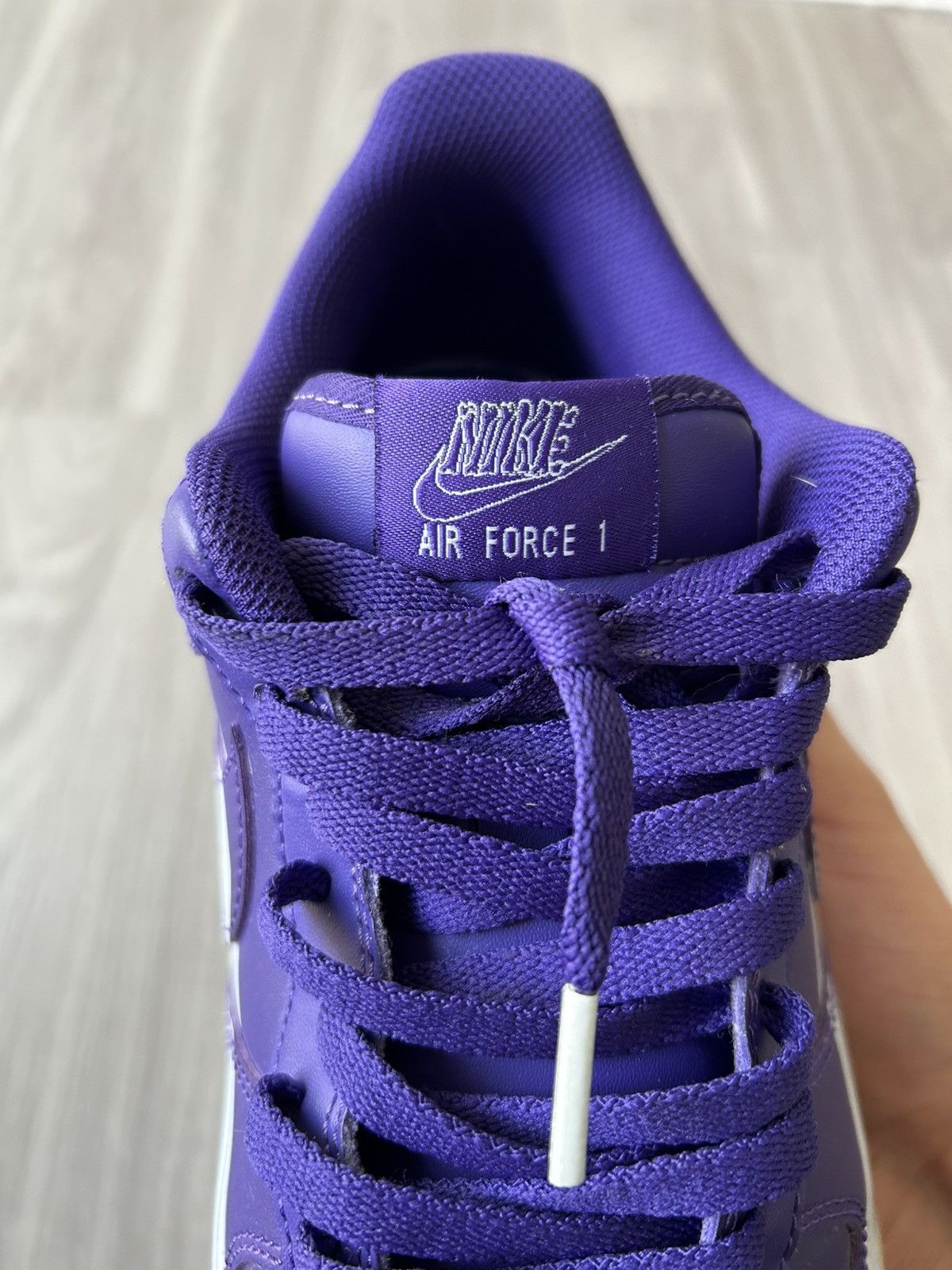 Nike Nike Air Force 1 Low 07’ Purple Skeleton Size 11 Size US 11 / EU 44 - 17 Thumbnail