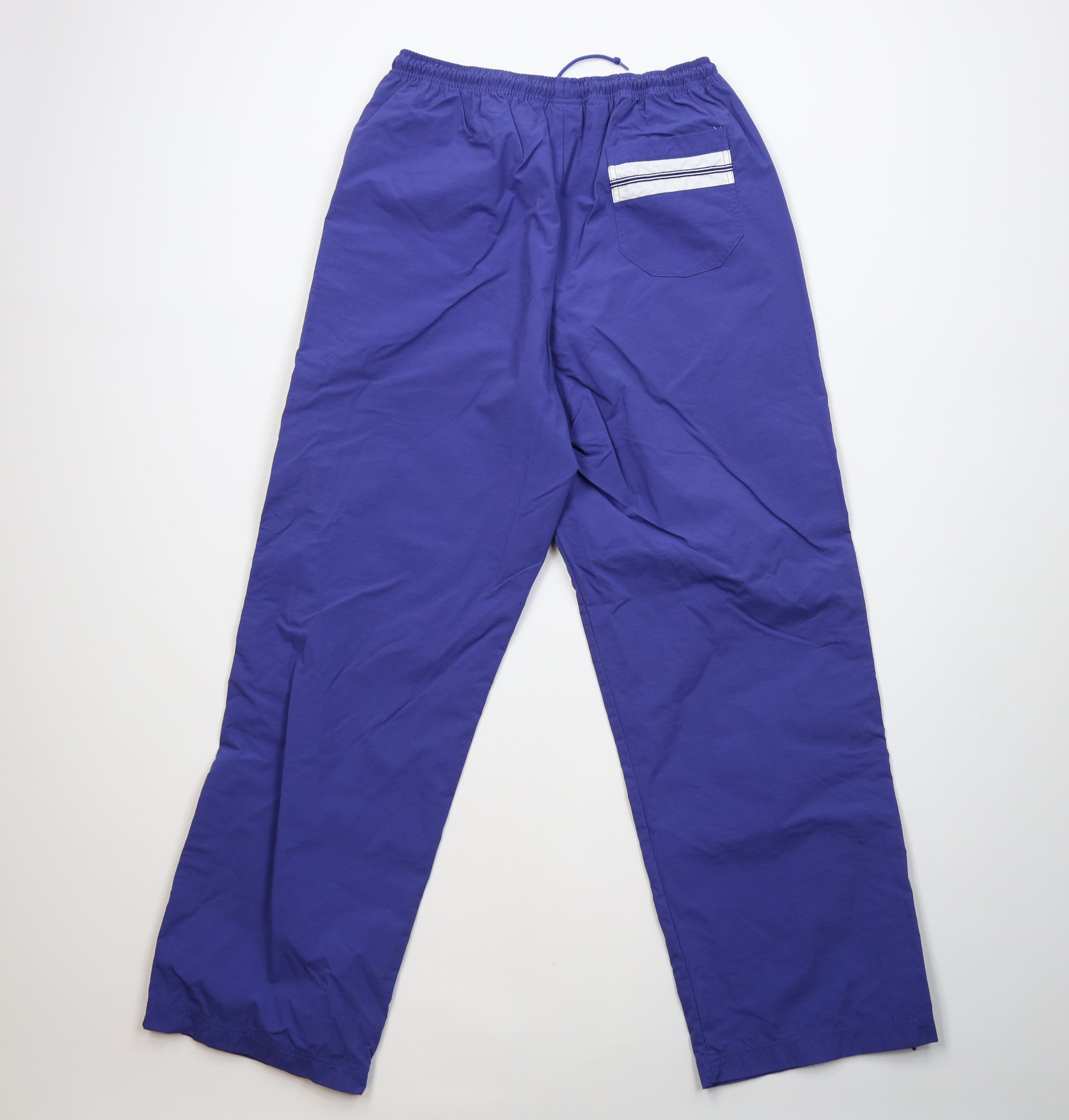 Nike Vintage 90s Y2K Nike Travis Scott Mini Swoosh Wide Leg Pants Size 28" / US 6 / IT 42 - 11 Thumbnail