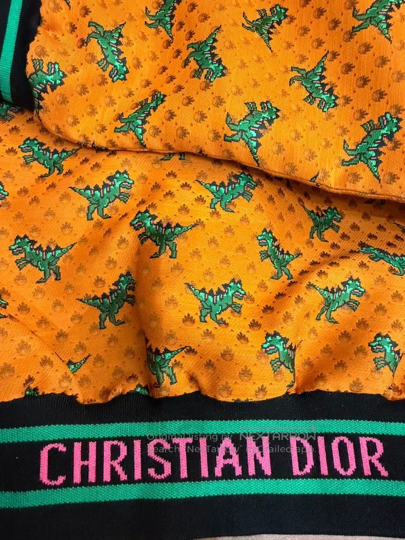 Dior Dior Little Dinosaur Printed Baseball Uniform jacket Size XXS / US 00 / IT 34 - 4 Thumbnail
