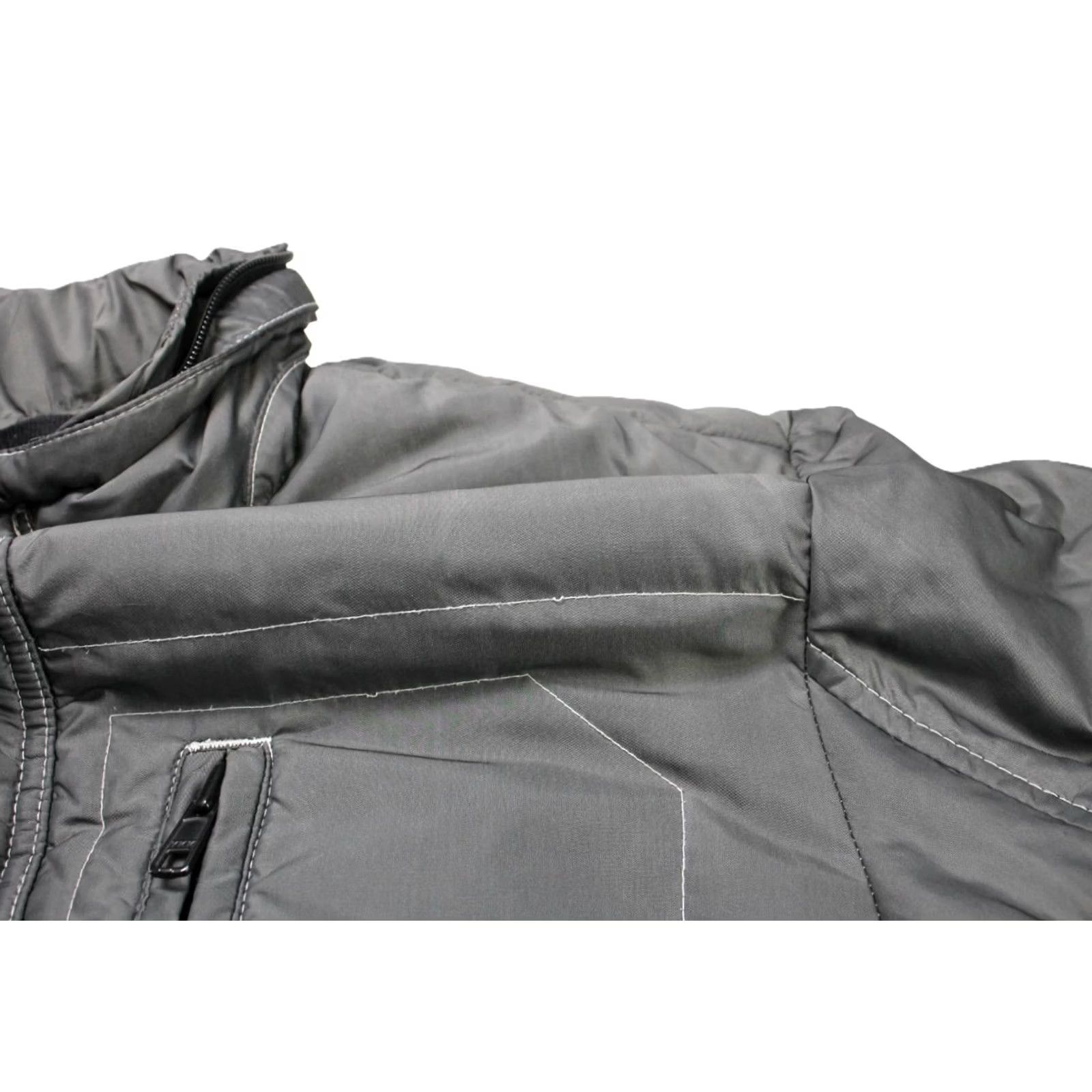 GAS GAS Pure Duck Down Jacket Men's LARGE Quilted Bomber Insulated Ribbed Trims Size US L / EU 52-54 / 3 - 6 Thumbnail
