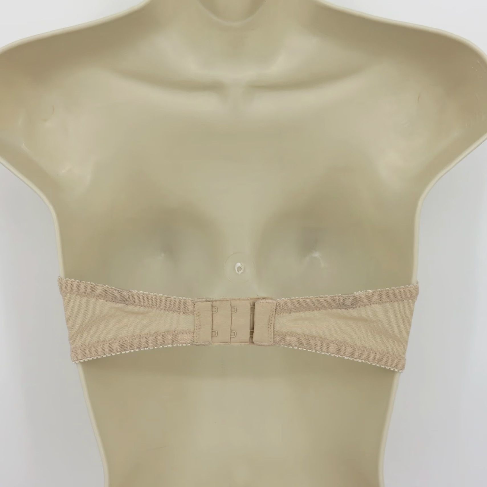 Vintage **Lily of France 34B Underwire Padded Strapless Solid Beige Bra** User: **Lily of France 34B Solid Beige Underwire Padded Strapless Bra** Size ONE SIZE - 5 Thumbnail