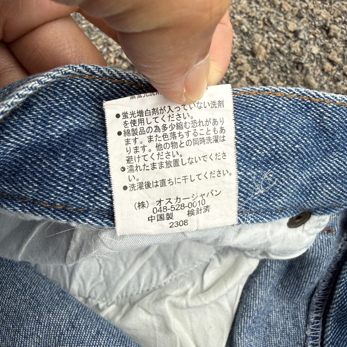 Japanese Brand VINTAGE OSJ DENIM FADED RIPPEP JEAN PANTS Size US 32 / EU 48 - 15 Thumbnail
