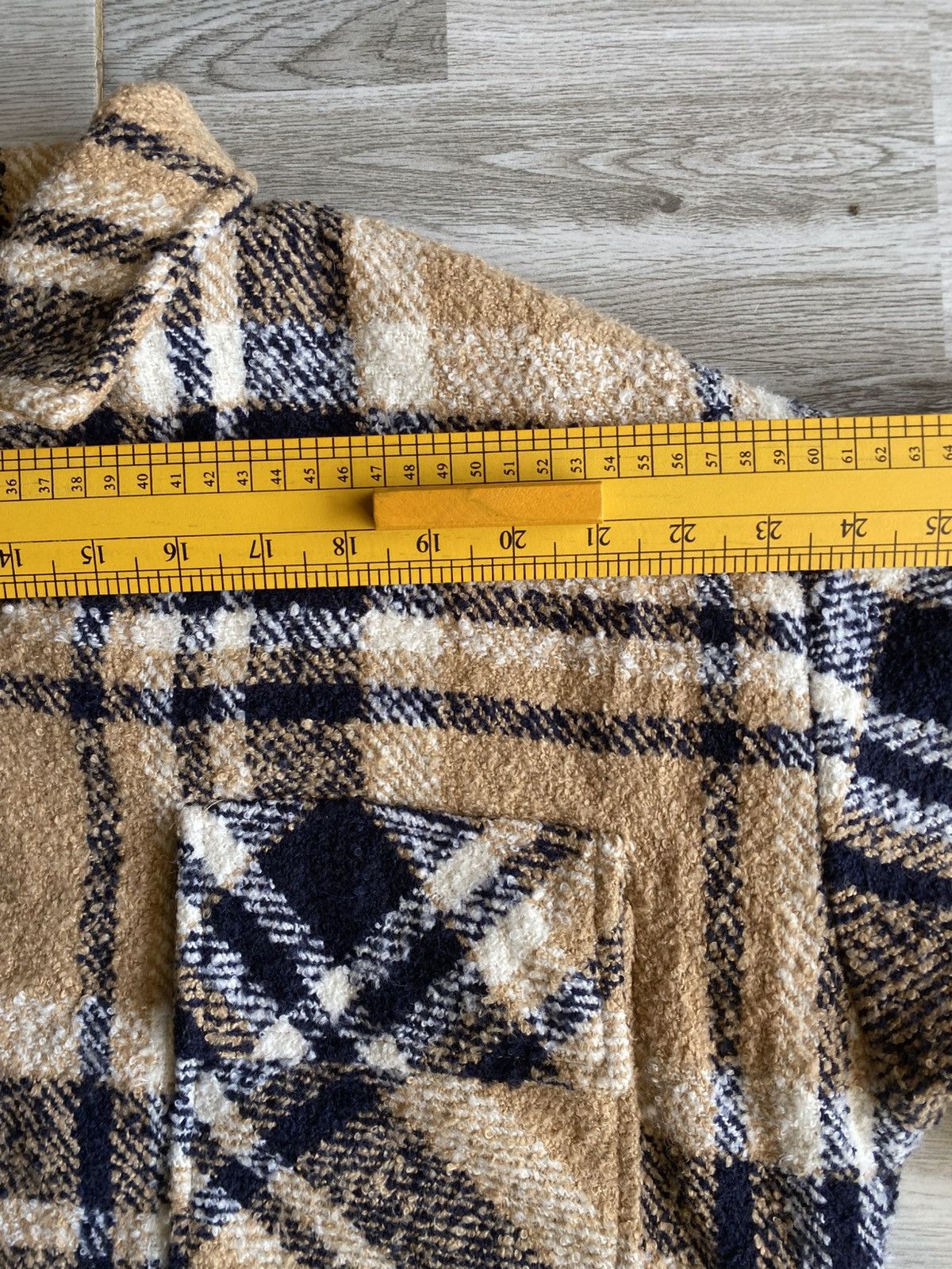 Japanese Brand Checked Jacket With Sherpa Lining Heavy Coats Size US M / EU 48-50 / 2 - 17 Thumbnail
