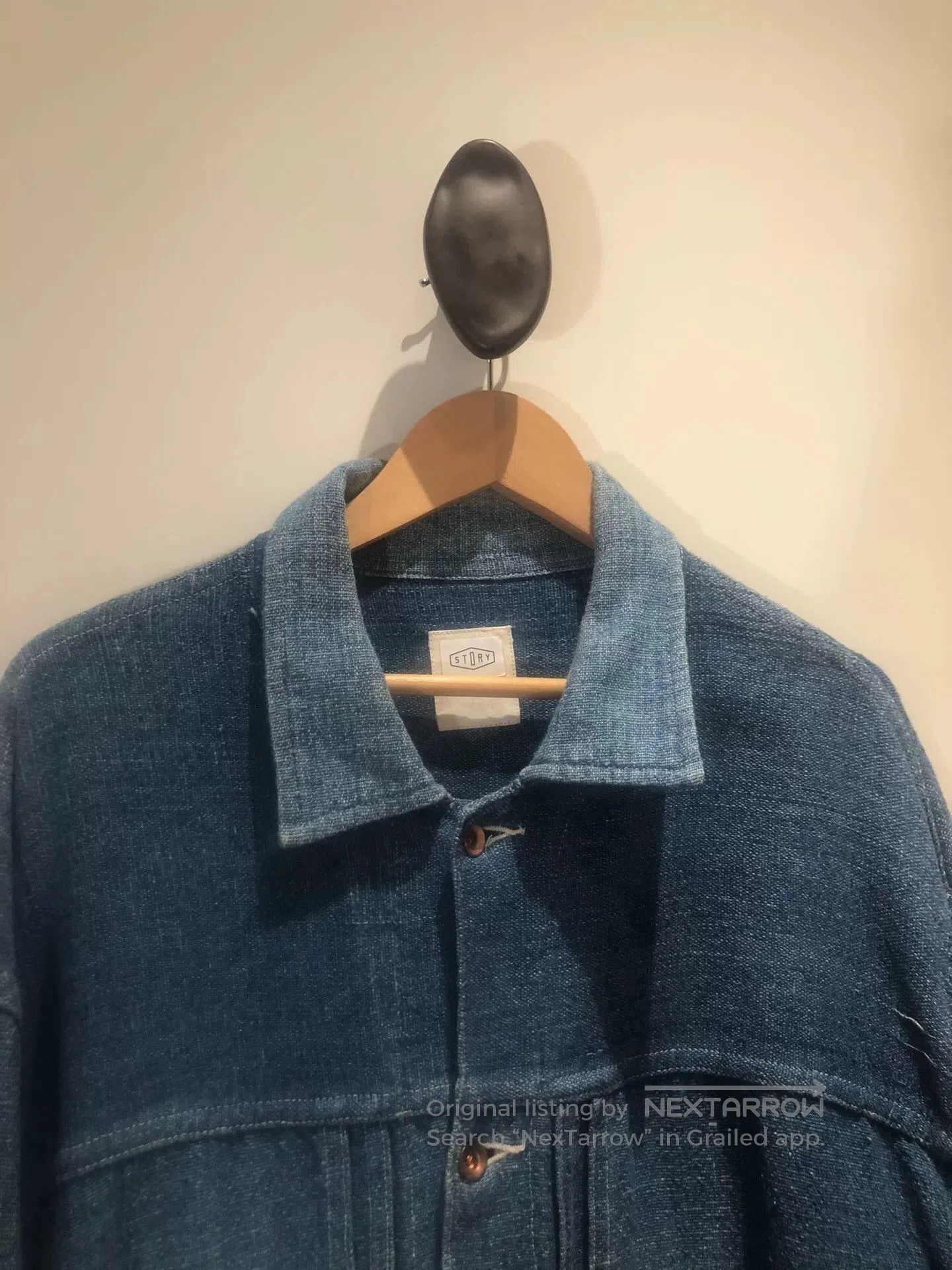 Story Mfg. Story MFG Indigo Dyed Jacket. Size US M / EU 48-50 / 2 - 3 Thumbnail