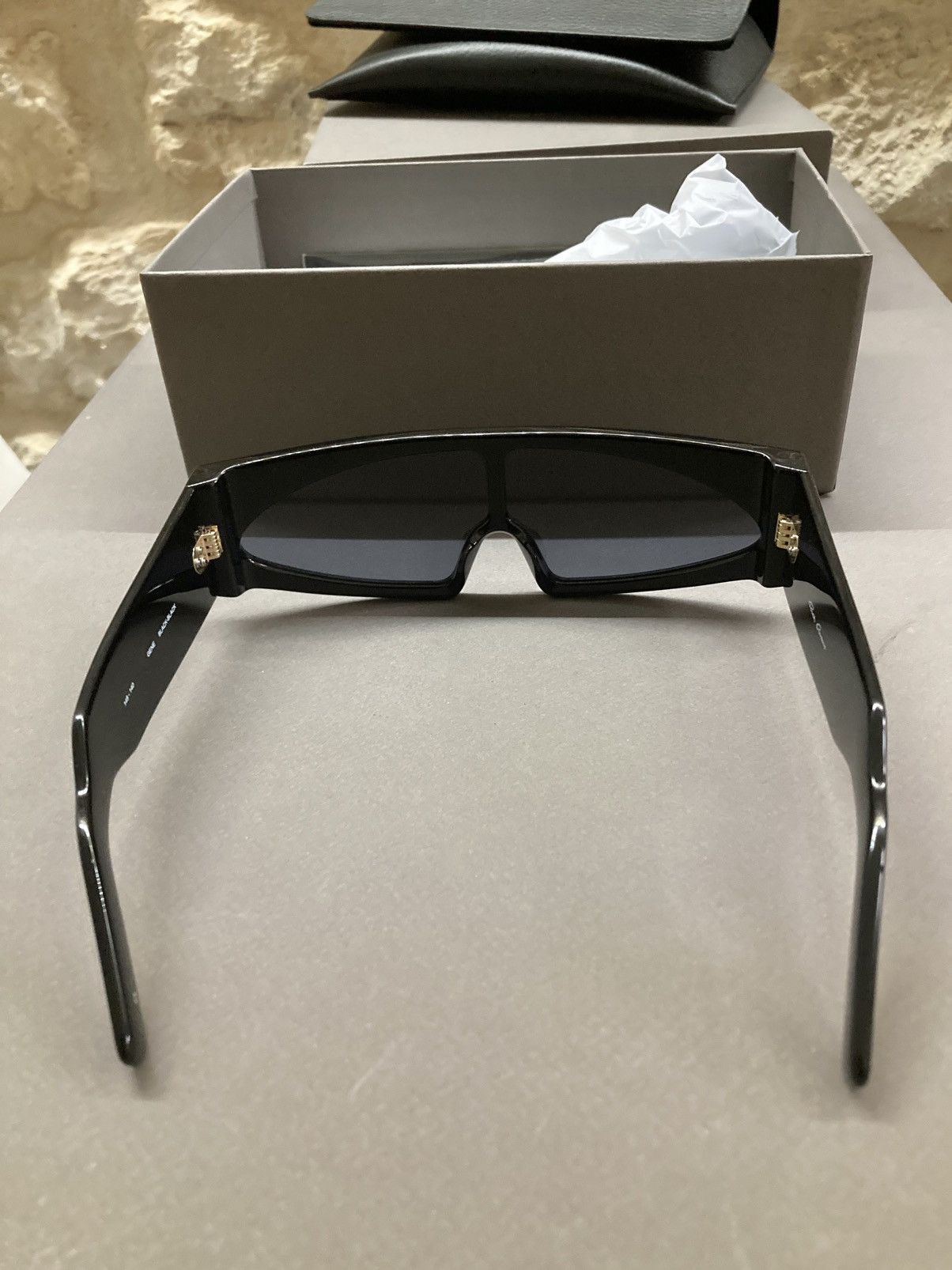 Rick Owens WORN ONCE/ Rick Owens Gene Sunglasses Size ONE SIZE - 4 Thumbnail