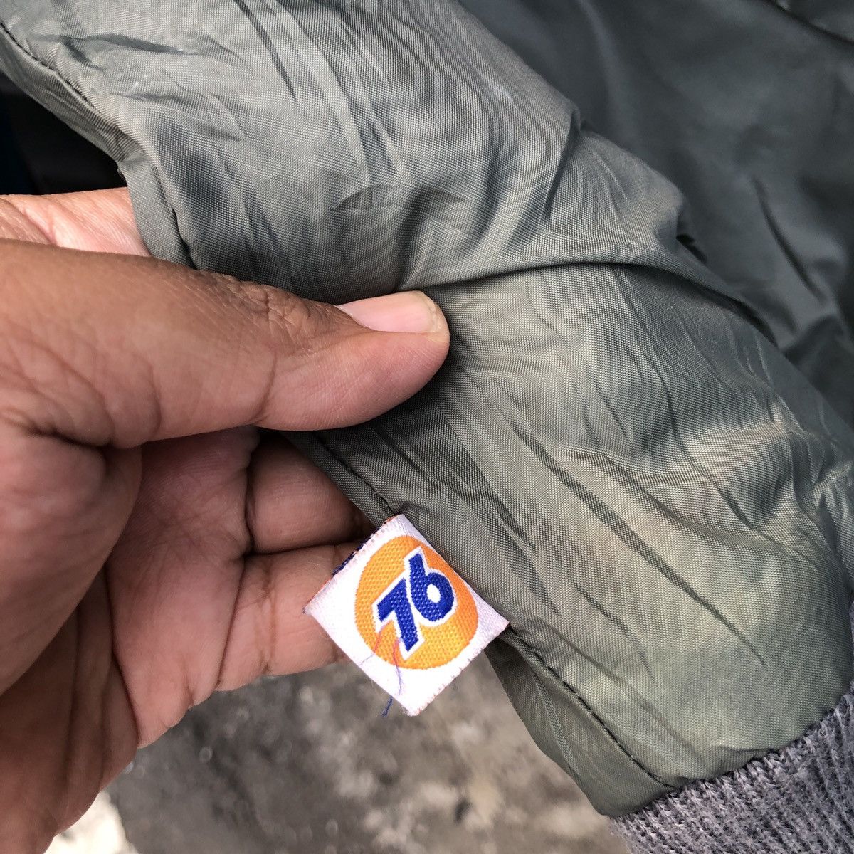 Union LA × Vintage VTG RIVERSIBEL JACKET 76 LUBRICANTS PATCHES Size US M / EU 48-50 / 2 - 5 Thumbnail