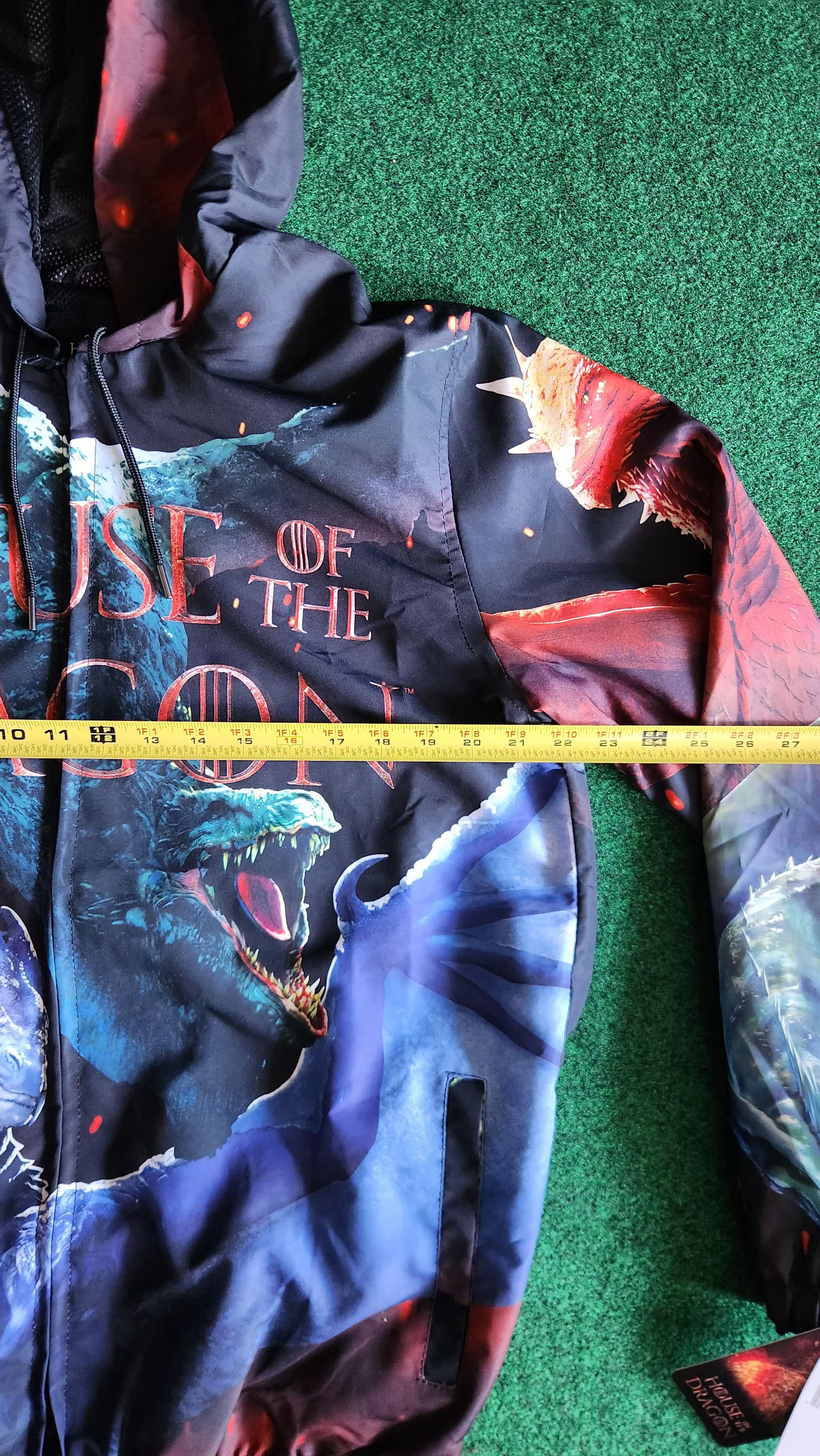 Members Only HBO Game of Thrones House of the Dragon Windbreaker Medium Size US M / EU 48-50 / 2 - 10 Thumbnail