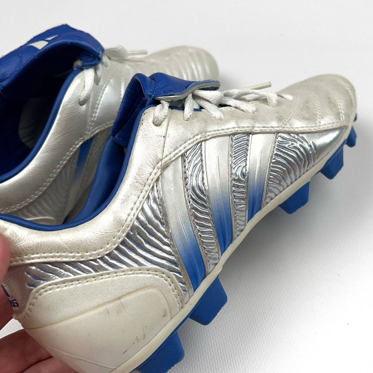 Adidas Adidas Vintage 2004 Traxion Firm Ground Predator Soccer Shoe Size US 6 / EU 39 - 14 Thumbnail